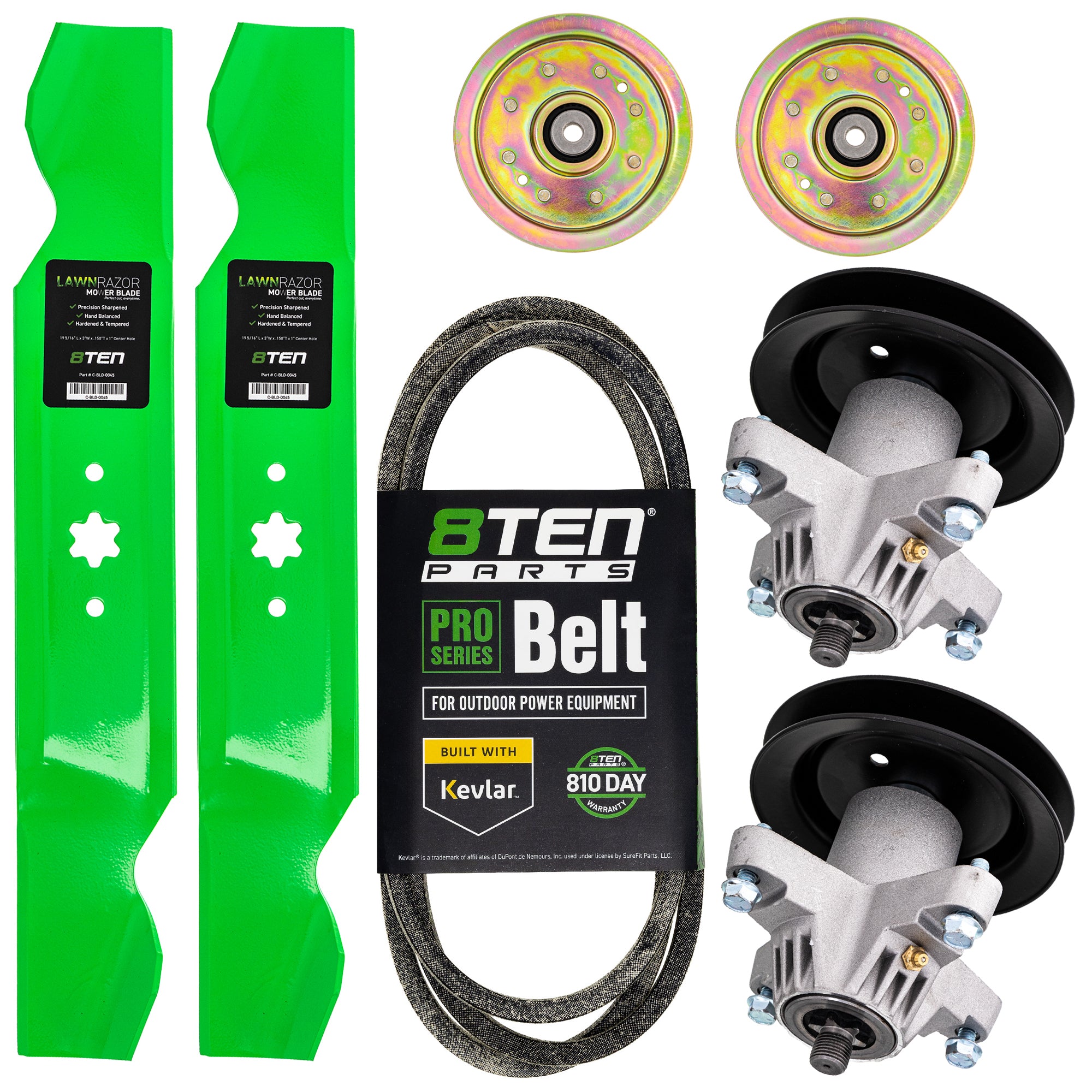 Mower Deck Rebuild Kit for zOTHER Toro Exmark Stens Oregon MTD Cub Cadet Troy-Bilt V76GF 8TEN MK1005418