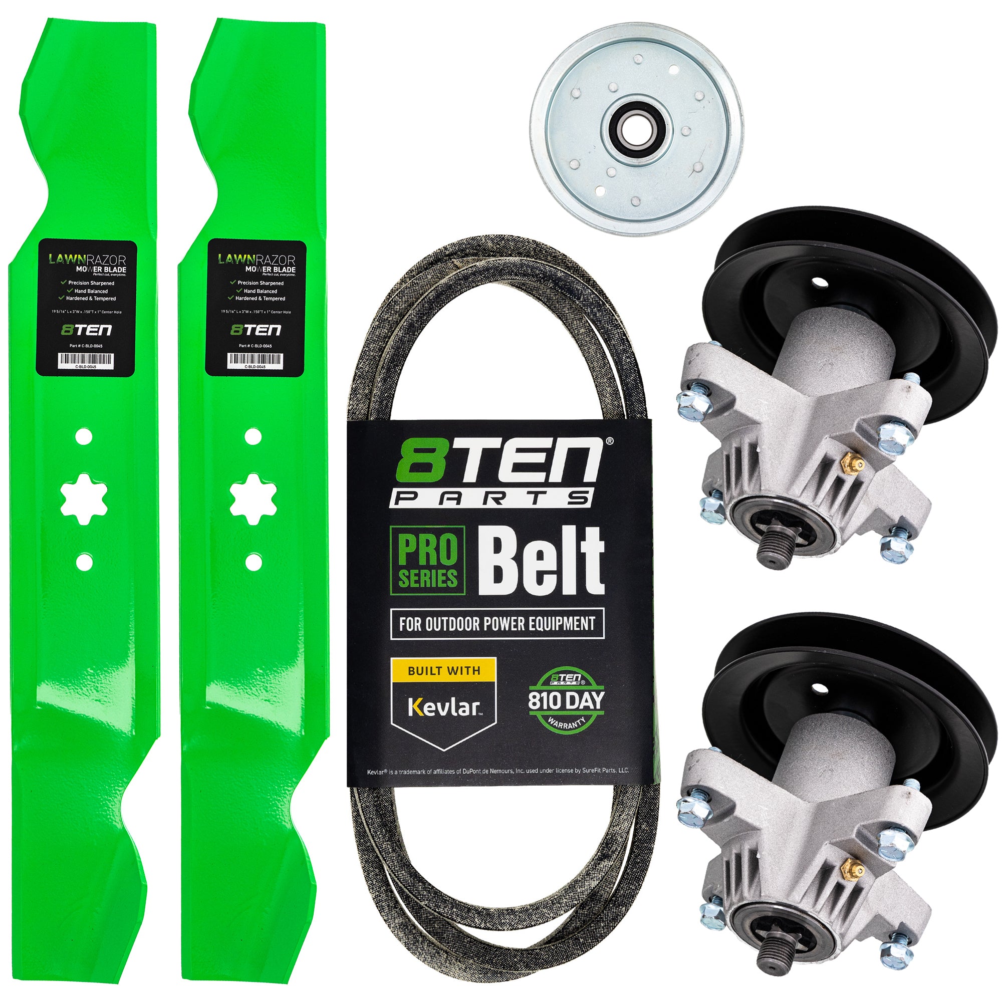 Mower Deck Rebuild Kit for zOTHER Toro Exmark Stens Oregon MTD Cub Cadet Troy-Bilt M13538 8TEN MK1005419