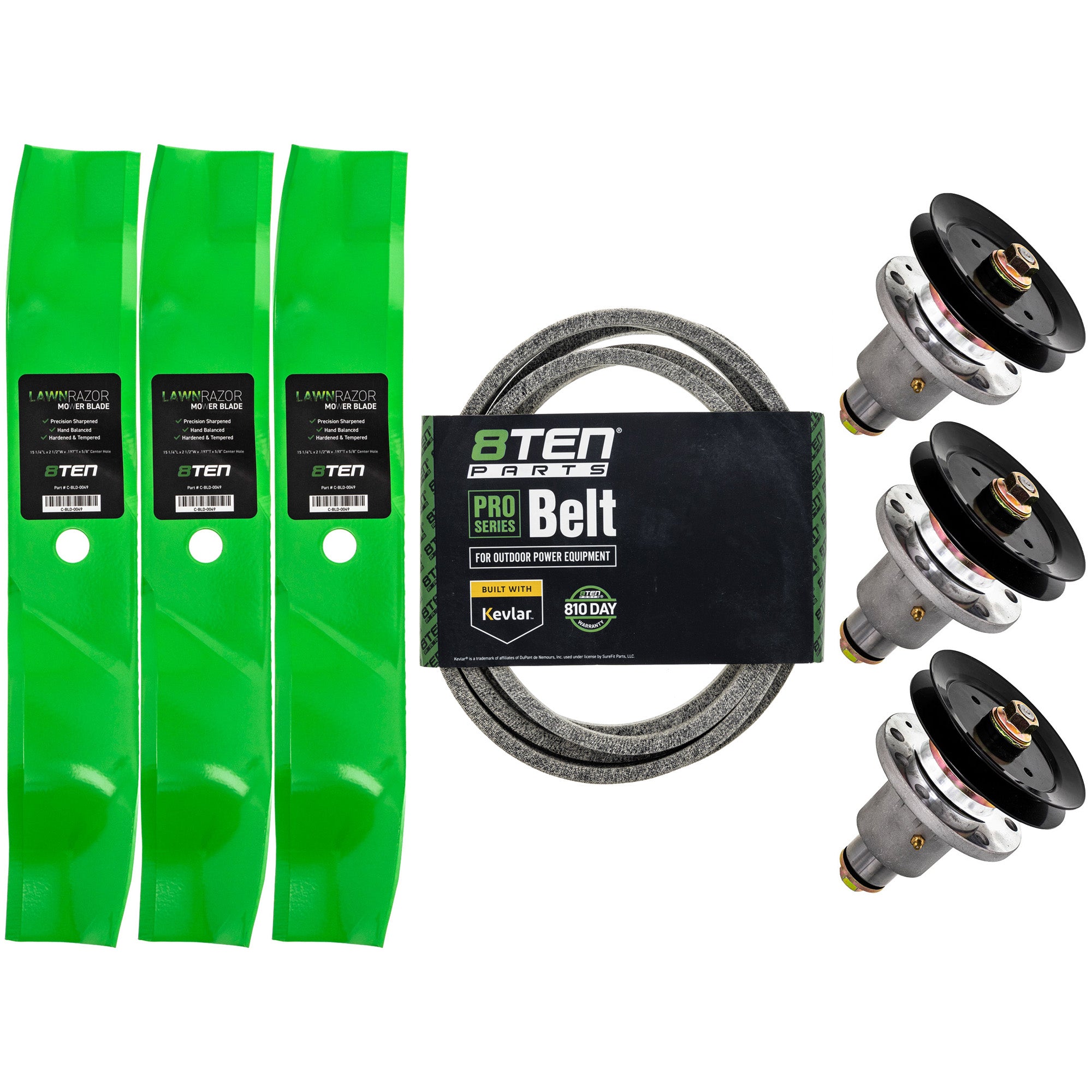 Mower Deck Rebuild Kit for zOTHER Walbro Toro Exmark Stens Oregon MTD Cub Cadet Troy-Bilt 8TEN MK1005422