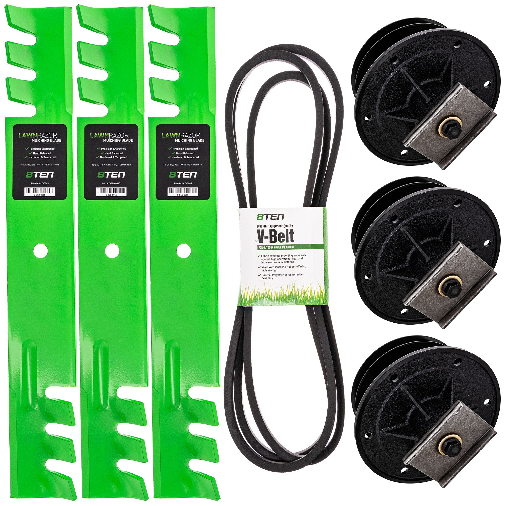 Mower Deck Rebuild Kit for Toro Exmark-WHEELHORSE Toro Exmark Stens Oregon MTD Cub Cadet 8TEN MK1005435