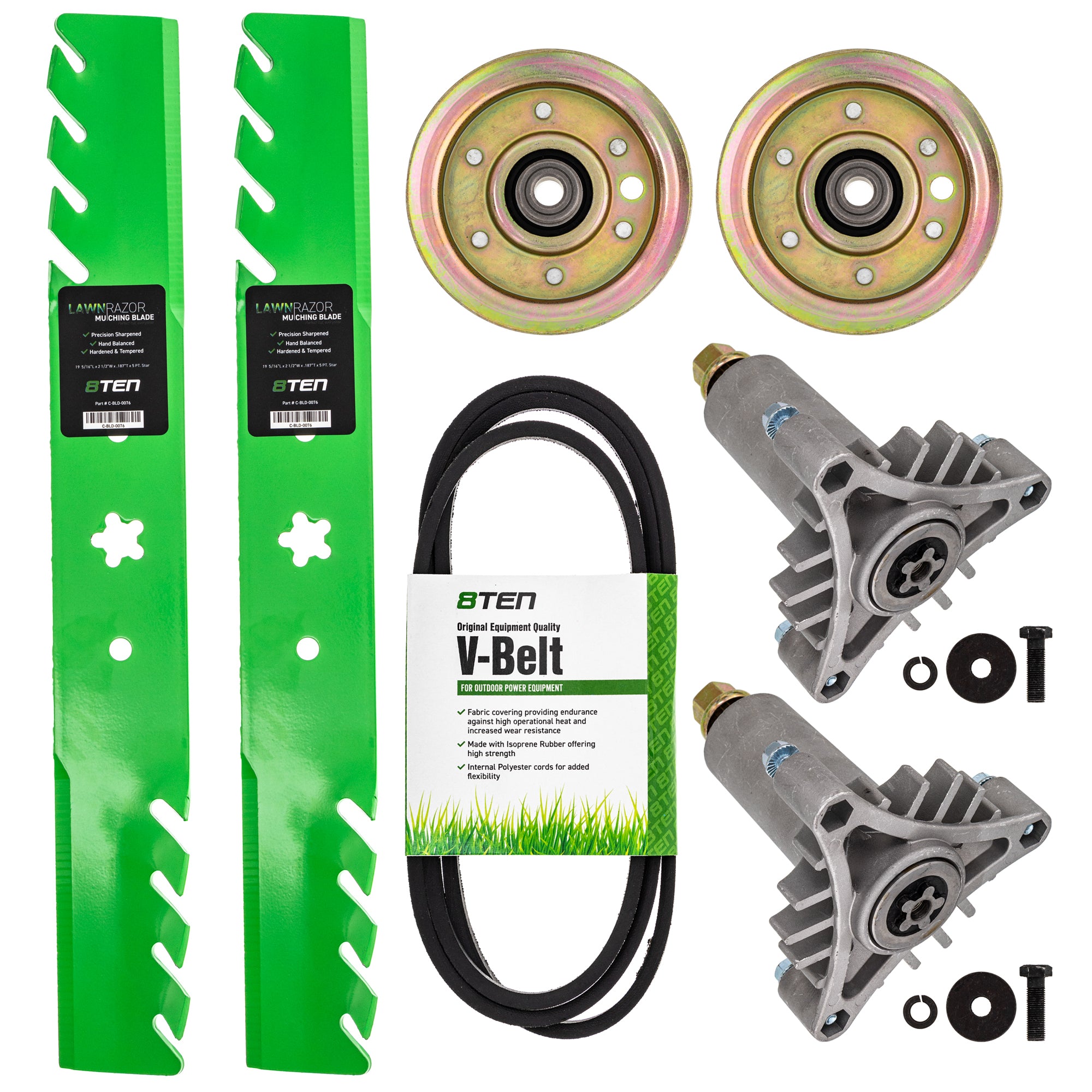 Mower Deck Rebuild Kit for zOTHER Stens Oregon MTD Cub Cadet Troy-Bilt John Deere 8TEN MK1005448