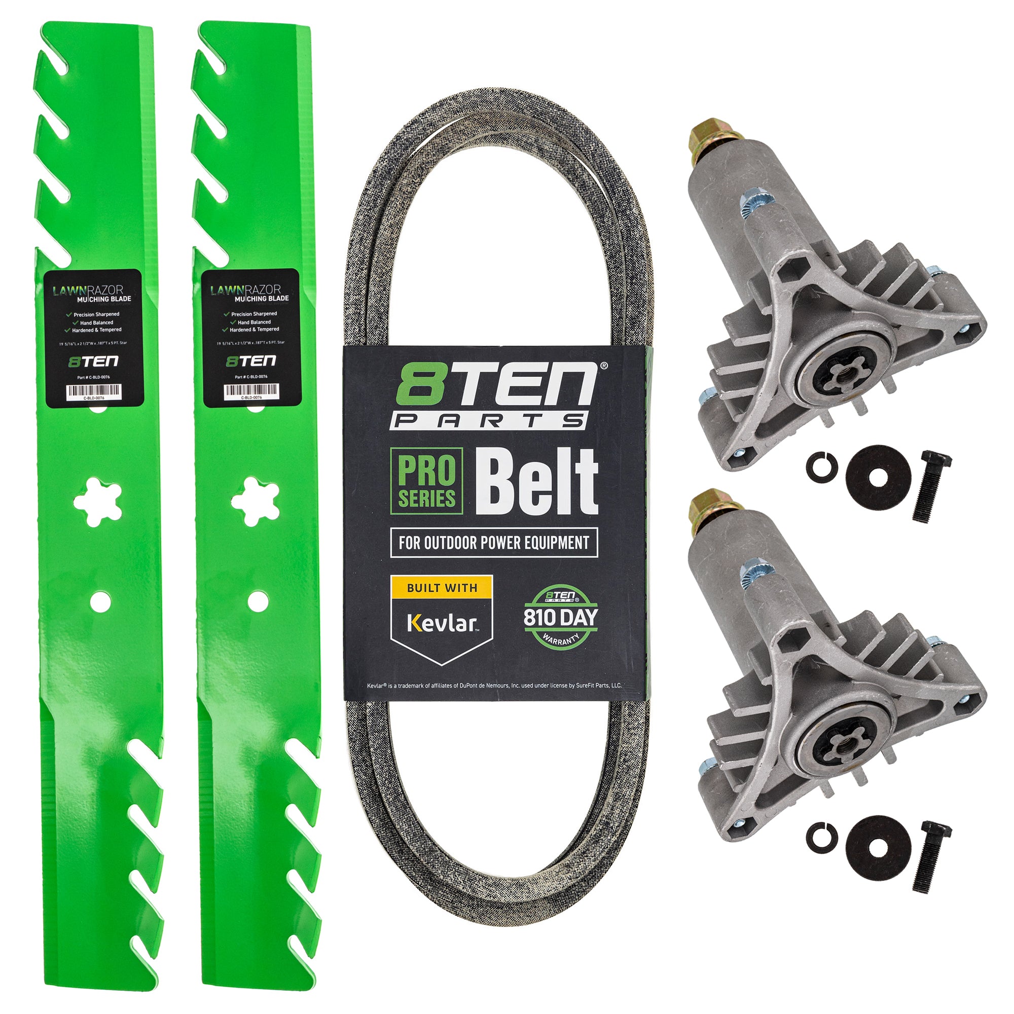 Mower Deck Rebuild Kit for Stens Oregon MTD Cub Cadet Troy-Bilt Husqvarna Poulan Craftsman 8TEN MK1005450