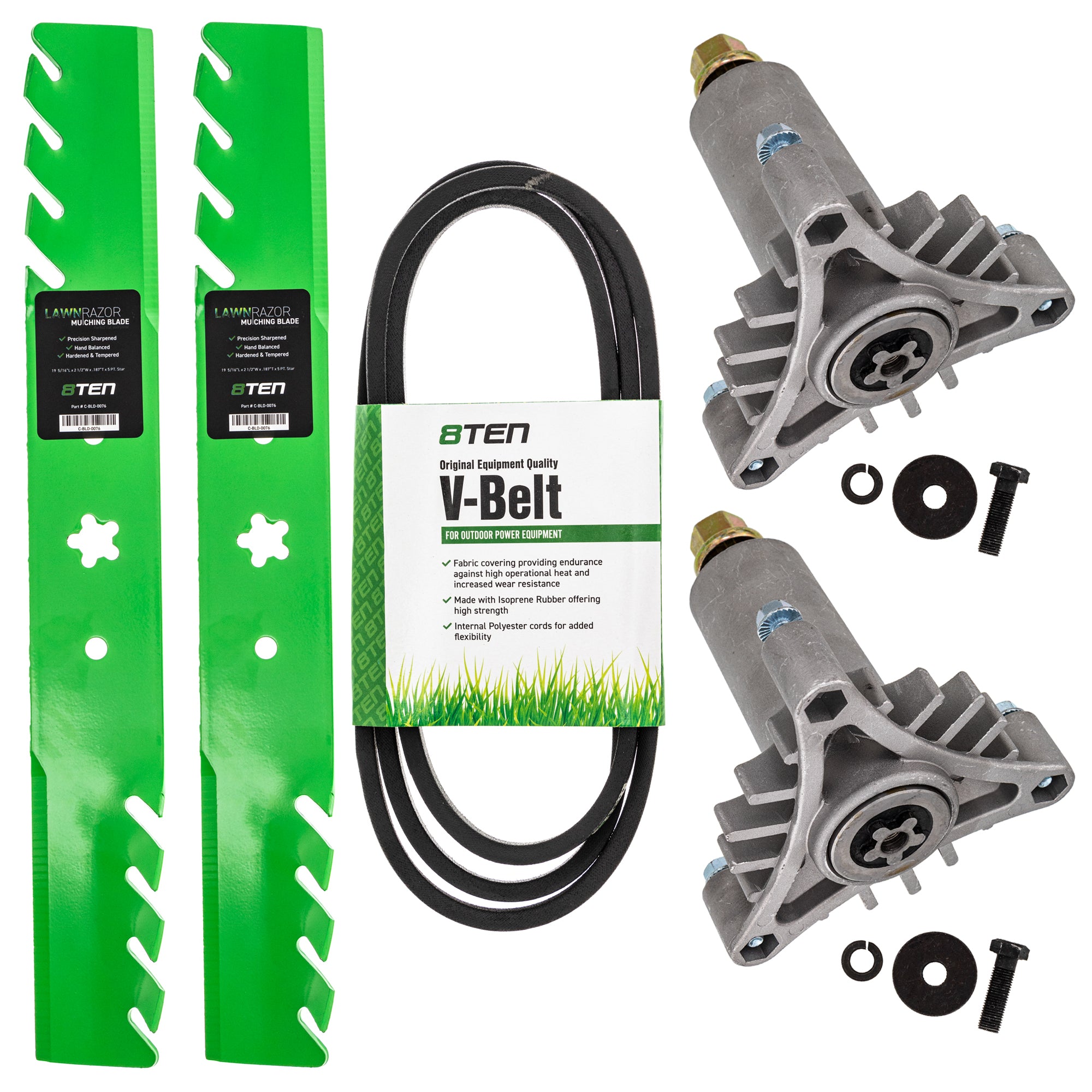 8TEN MK1005451 Mower Deck Rebuild Kit for Stens Oregon MTD Cub