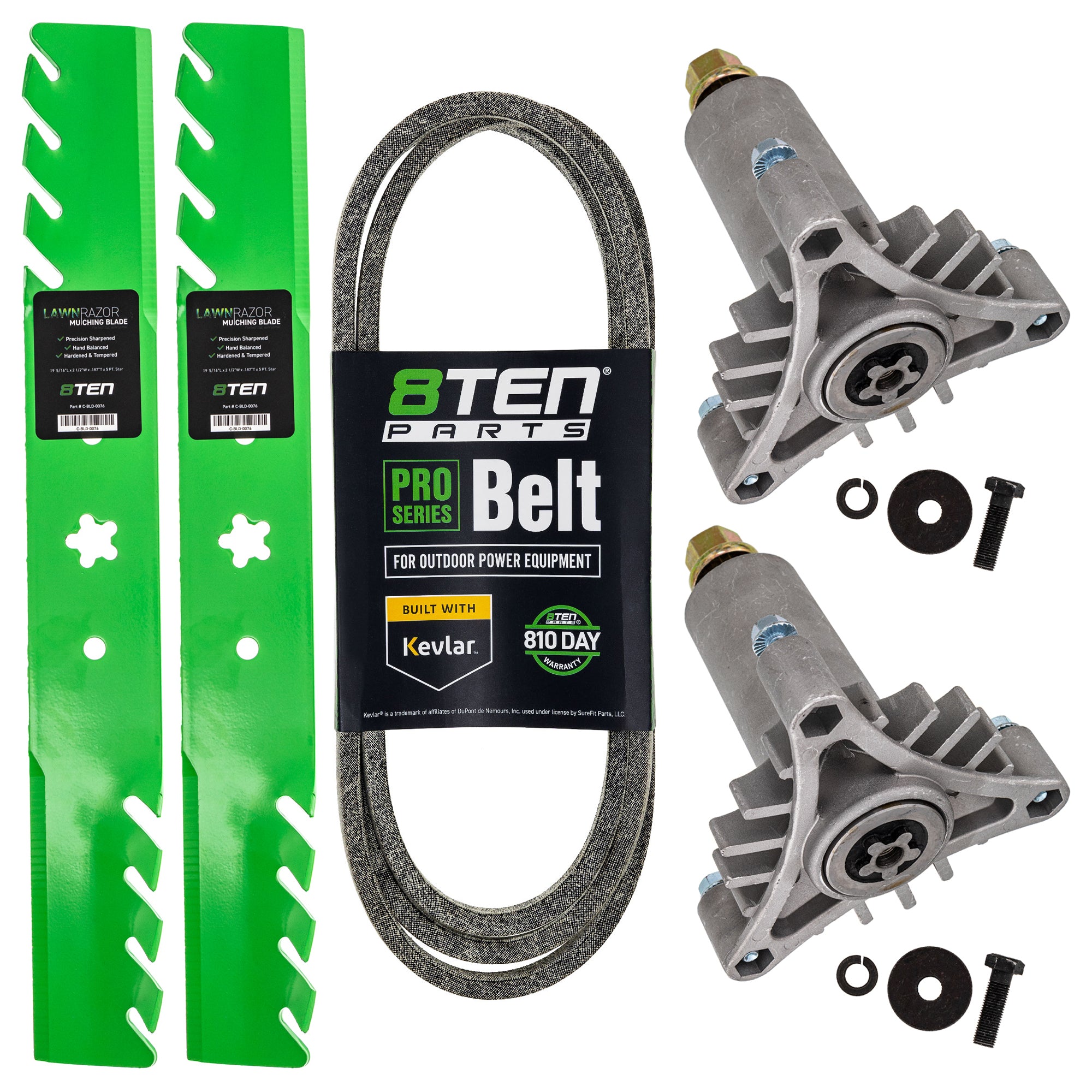 Mower Deck Rebuild Kit for Stens Oregon MTD Cub Cadet Troy-Bilt Husqvarna Poulan Craftsman 8TEN MK1005451