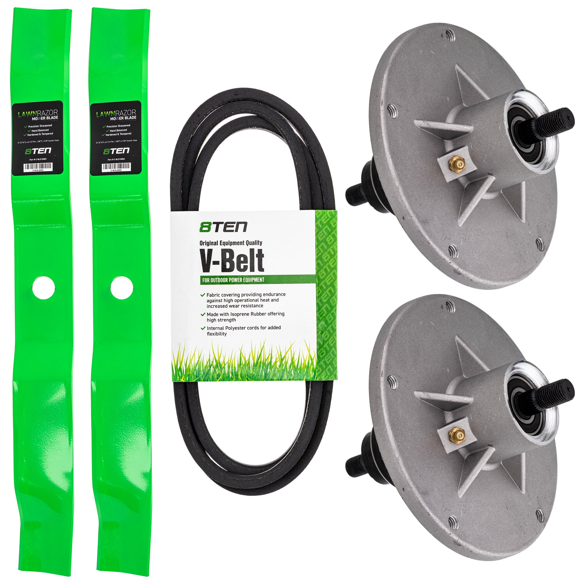 Mower Deck Rebuild Kit for zOTHER YAZOO-KEES Woods Walbro Toro Exmark Stens Snapper Oregon 8TEN MK1005459