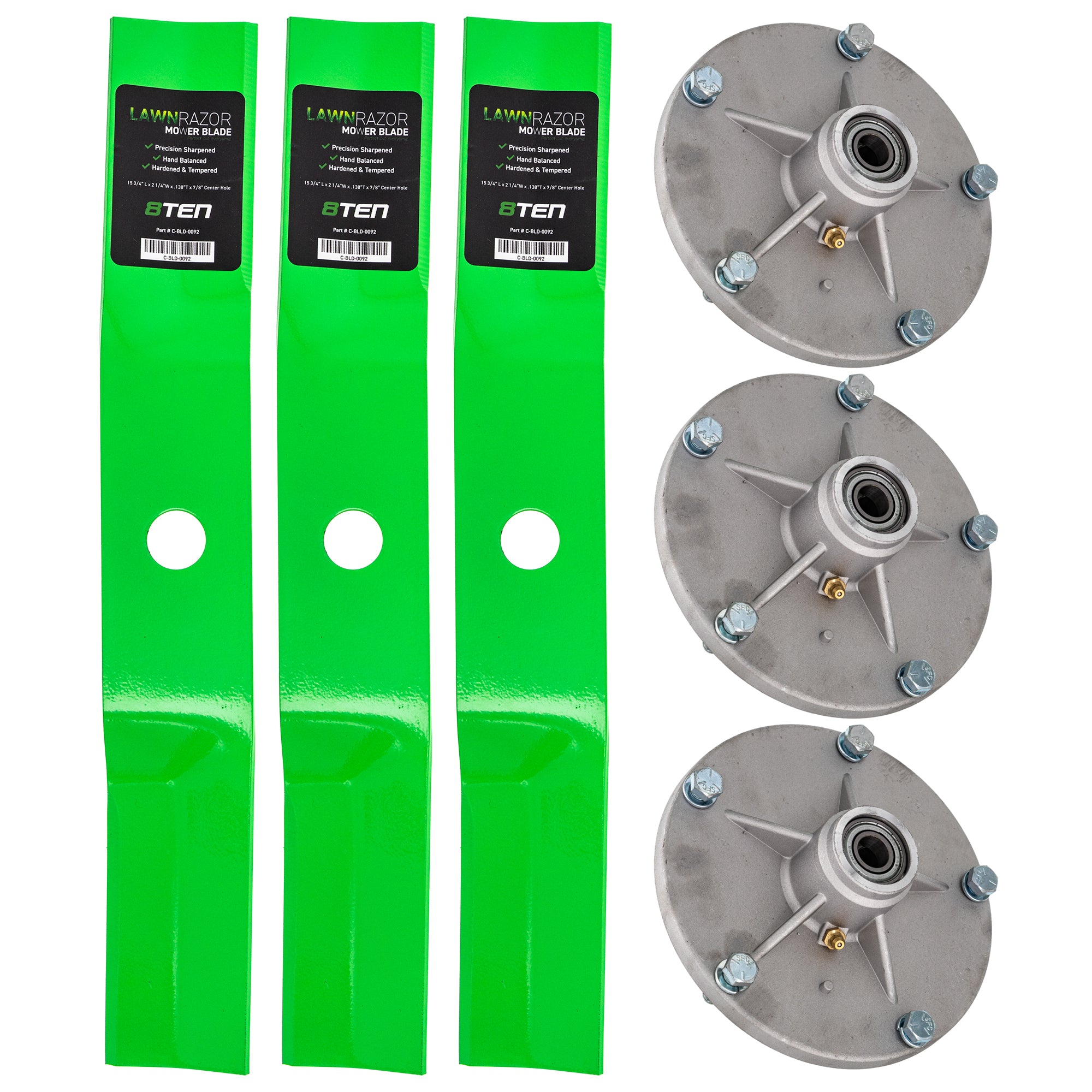 8TEN MK1005464 Mower Deck Rebuild Kit for Stens Oregon MURRAY