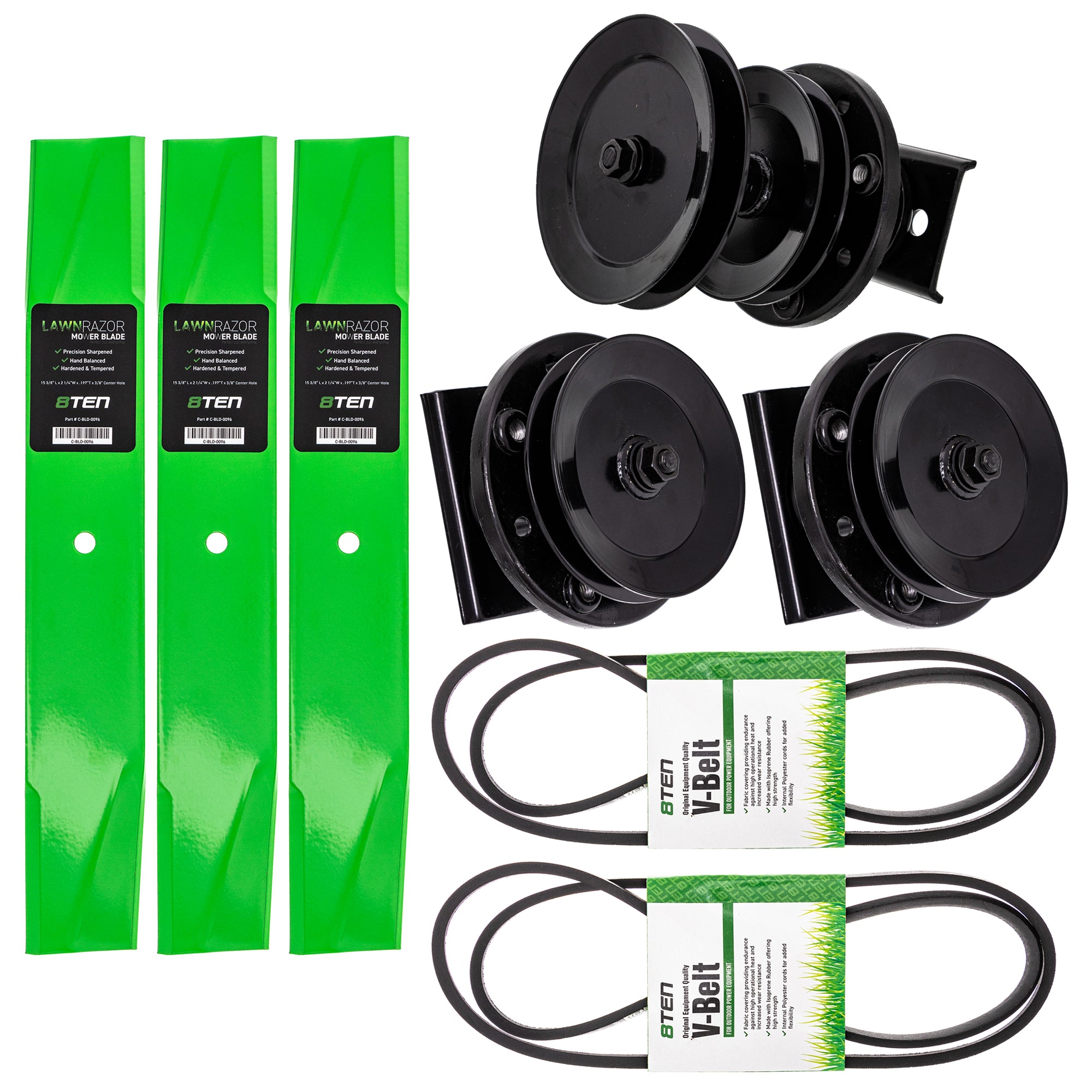 Mower Deck Rebuild Kit for zOTHER Stens Oregon MTD Cub Cadet Troy-Bilt John Deere 8TEN MK1005468
