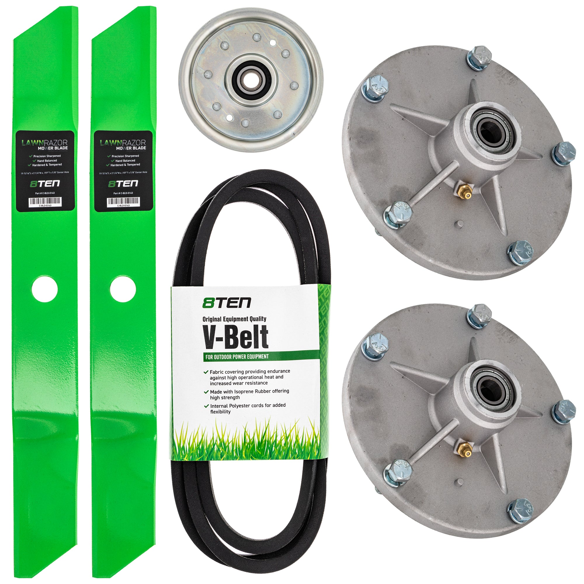 Mower Deck Rebuild Kit for zOTHER YAZOO-KEES Woods Walbro Toro Exmark Stens Snapper Oregon 8TEN MK1005496