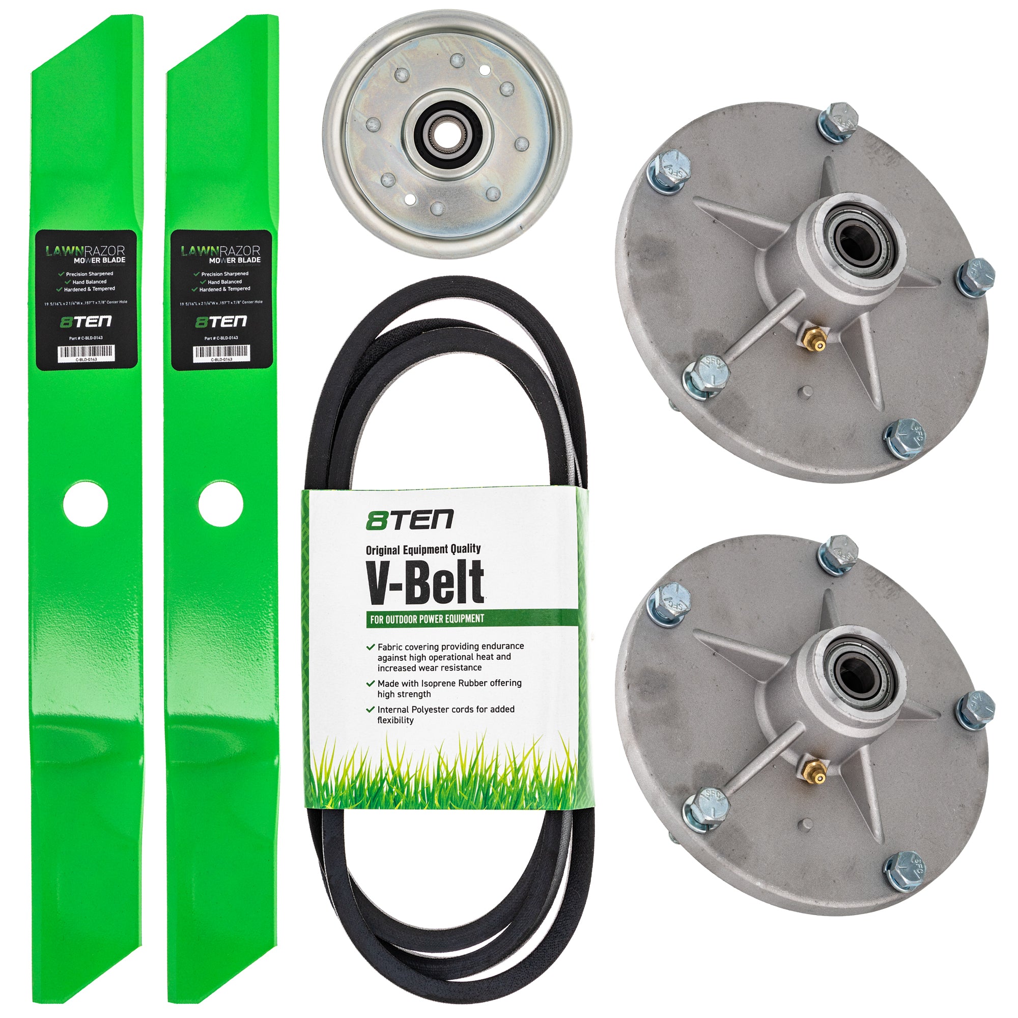 Mower Deck Rebuild Kit for zOTHER YAZOO-KEES Woods Walbro Toro Exmark Stens Snapper Oregon 8TEN MK1005501