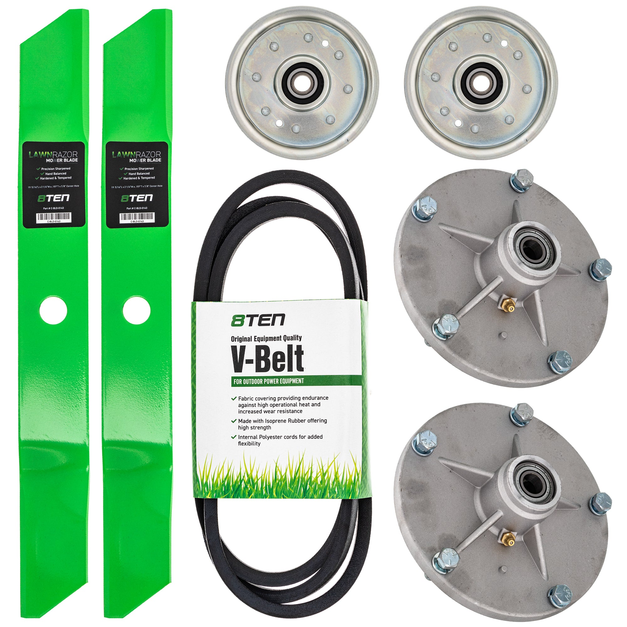 Mower Deck Rebuild Kit for zOTHER YAZOO-KEES Woods Walbro Toro Exmark Stens Snapper Oregon 8TEN MK1005502