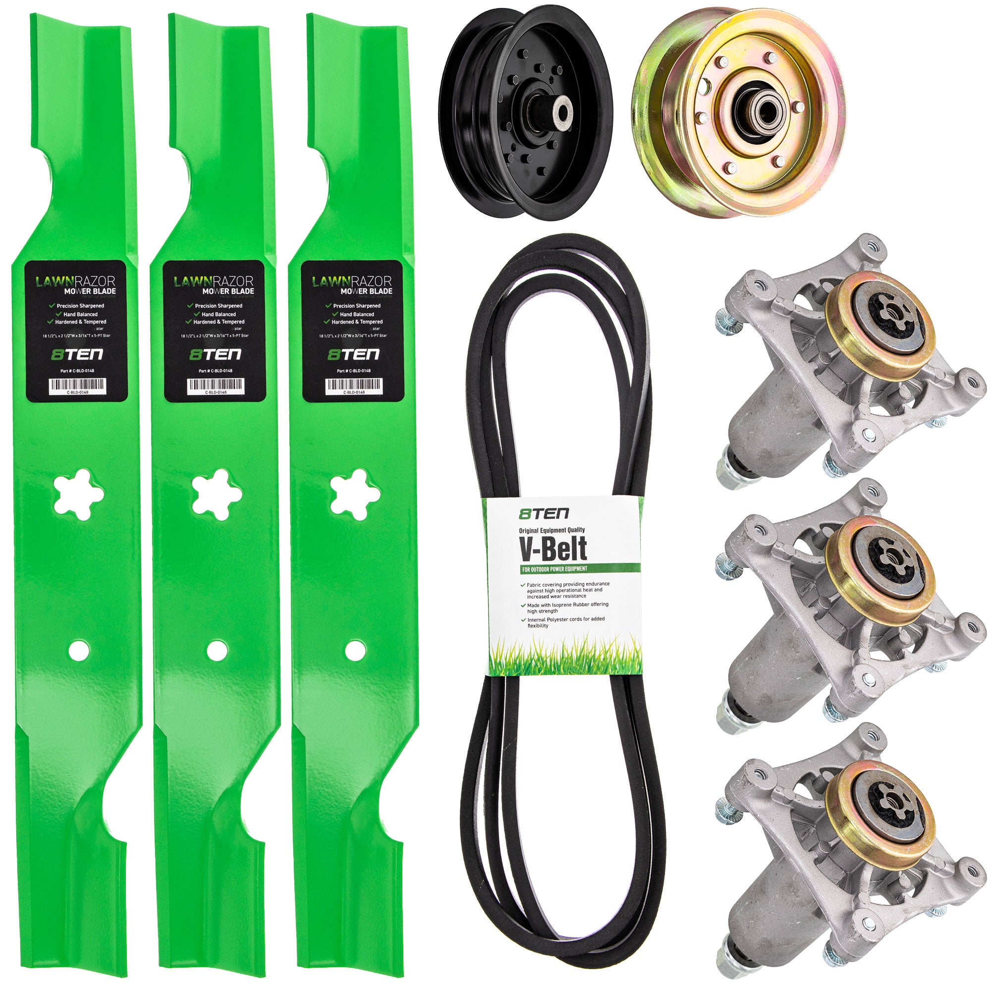 Mower Deck Rebuild Kit for zOTHER Toro Exmark Stens Oregon Murray MTD Cub Cadet Troy-Bilt 8TEN MK1005514