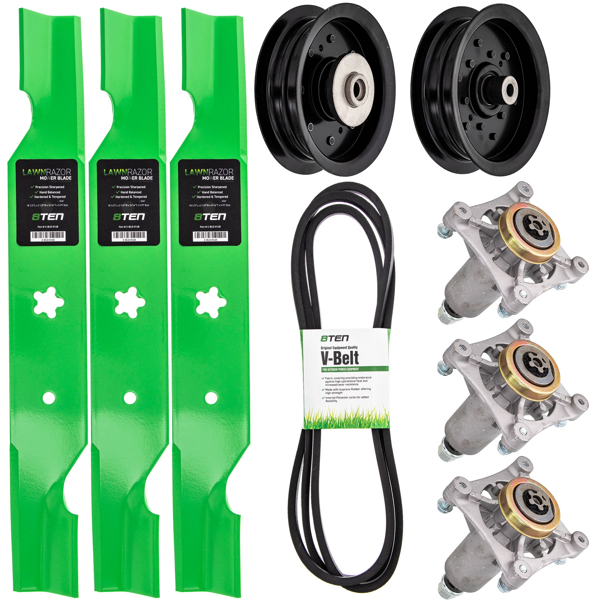 Mower Deck Rebuild Kit for zOTHER Toro Exmark Stens Oregon Murray MTD Cub Cadet Troy-Bilt 8TEN MK1005515