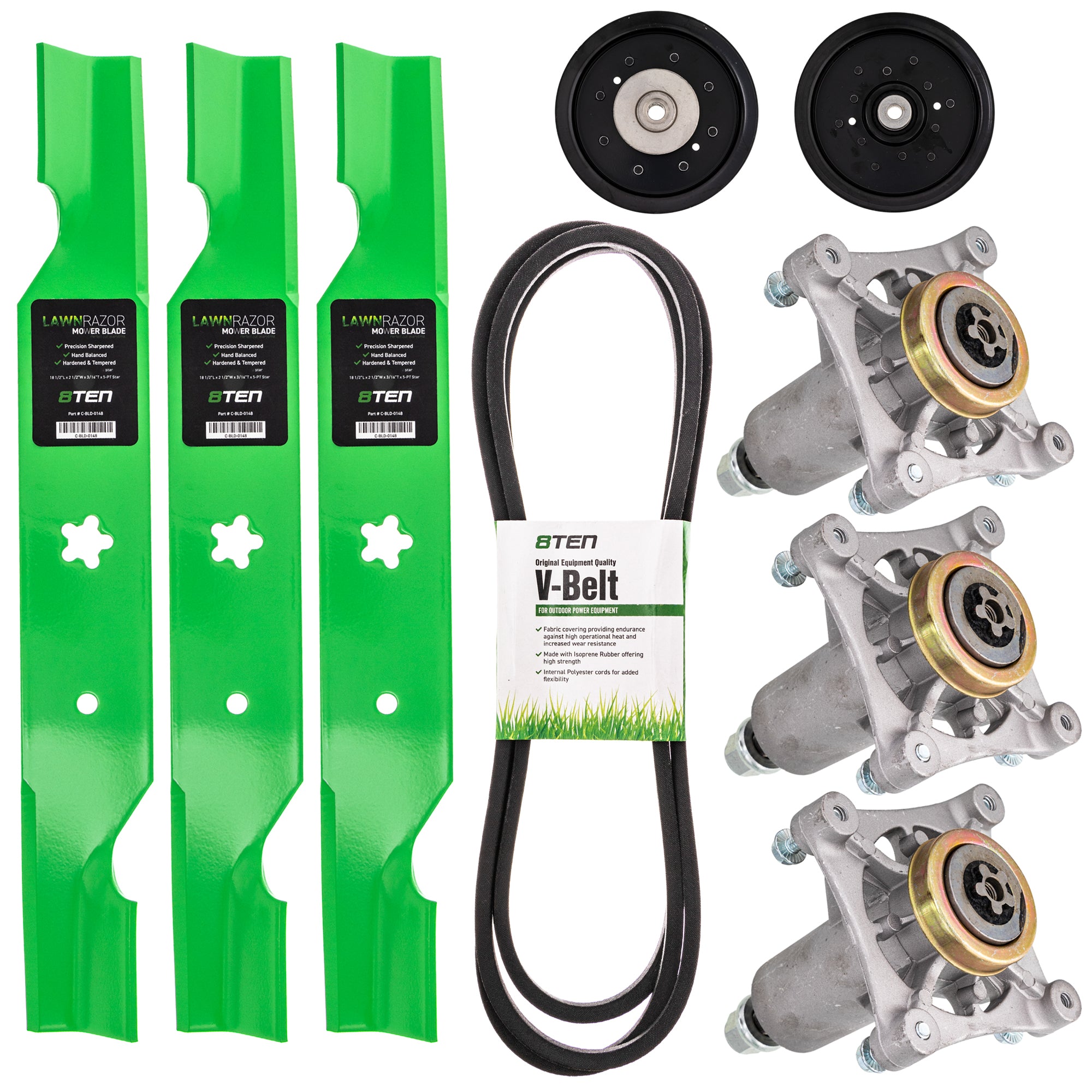 Mower Deck Rebuild Kit for zOTHER Stens Oregon Murray MTD Cub Cadet Troy-Bilt Husqvarna 8TEN MK1005519