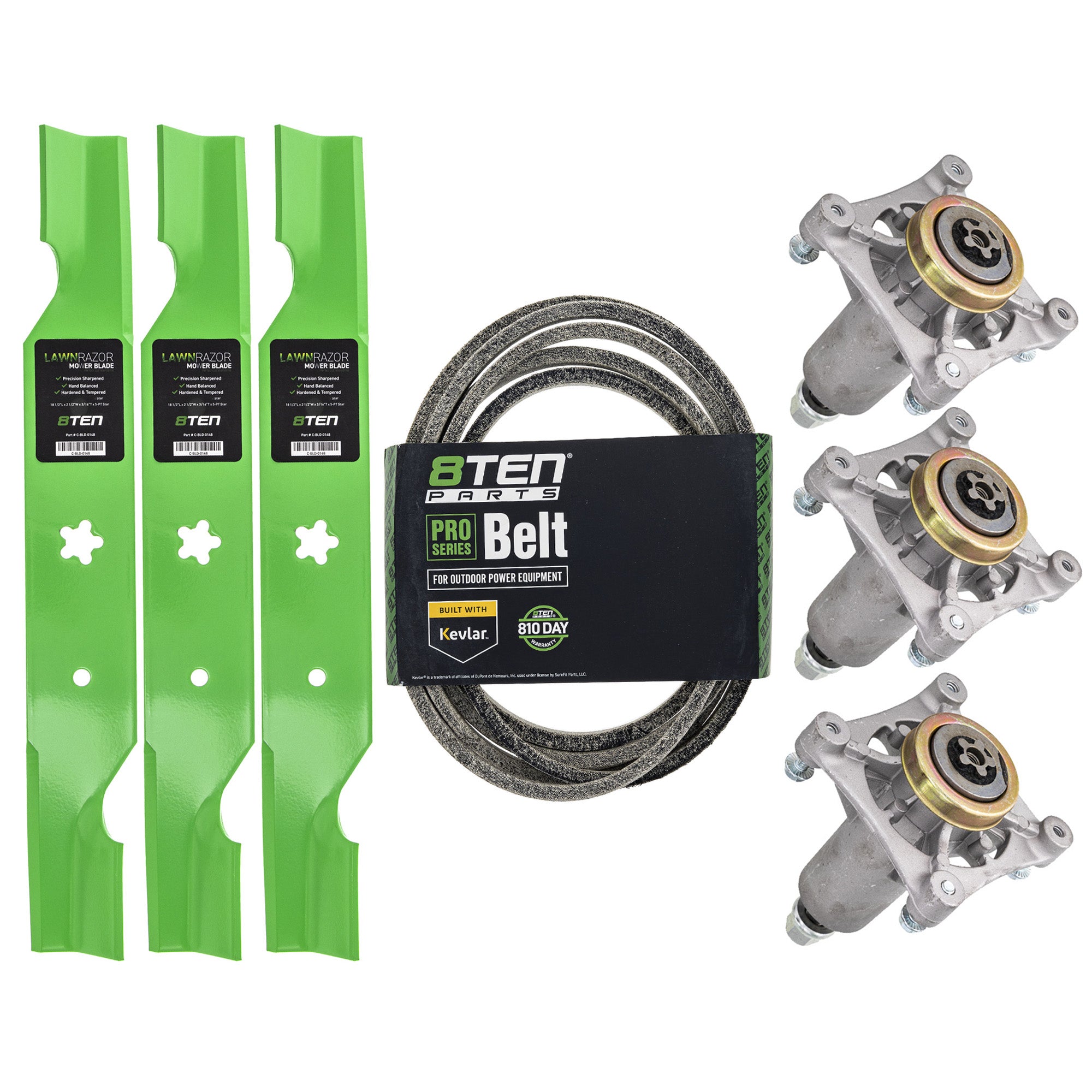 Mower Deck Rebuild Kit for zOTHER Stens Oregon MTD Cub Cadet Troy-Bilt Husqvarna Poulan 8TEN MK1005520