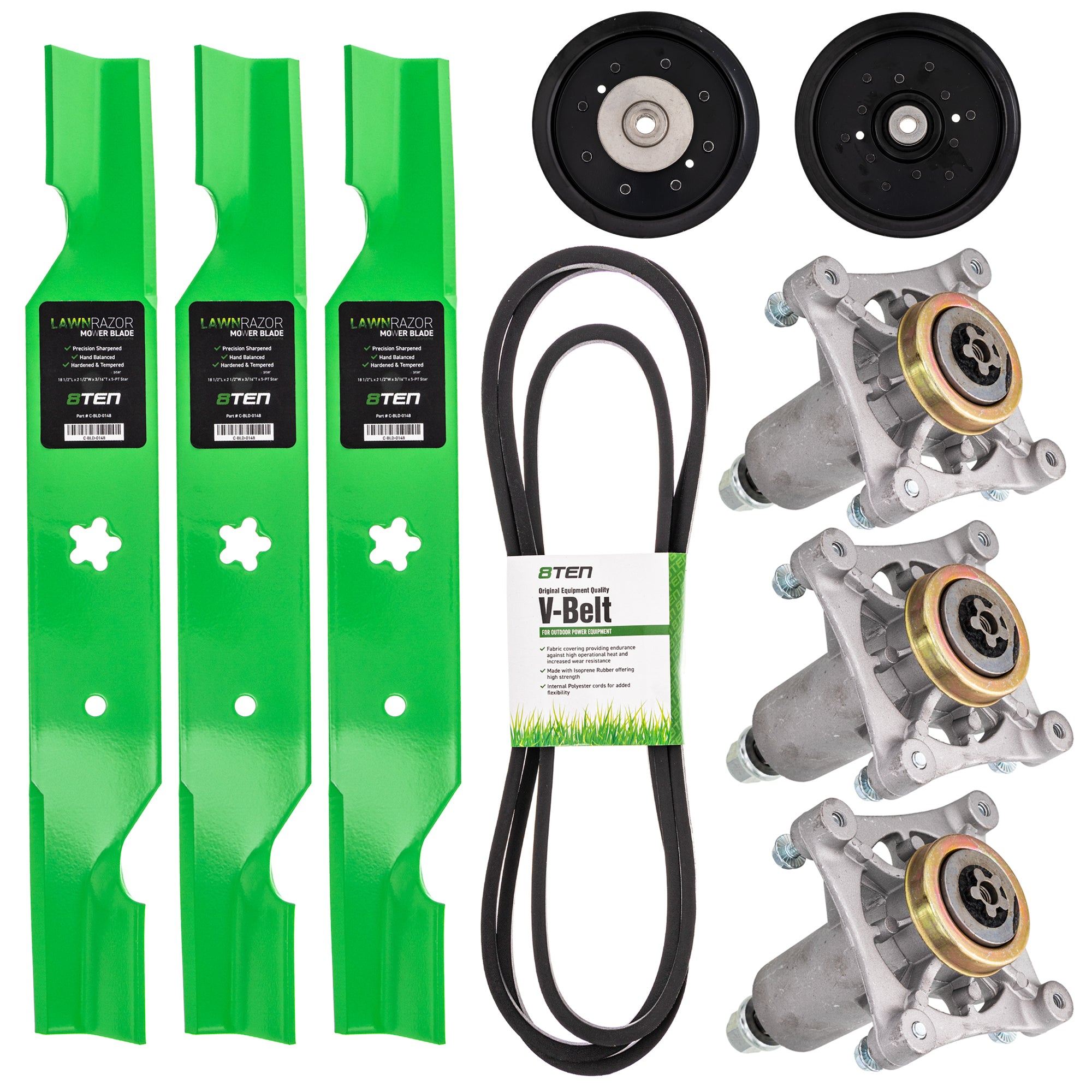 Mower Deck Rebuild Kit for zOTHER Stens Oregon Murray MTD Cub Cadet Troy-Bilt Husqvarna 8TEN MK1005521