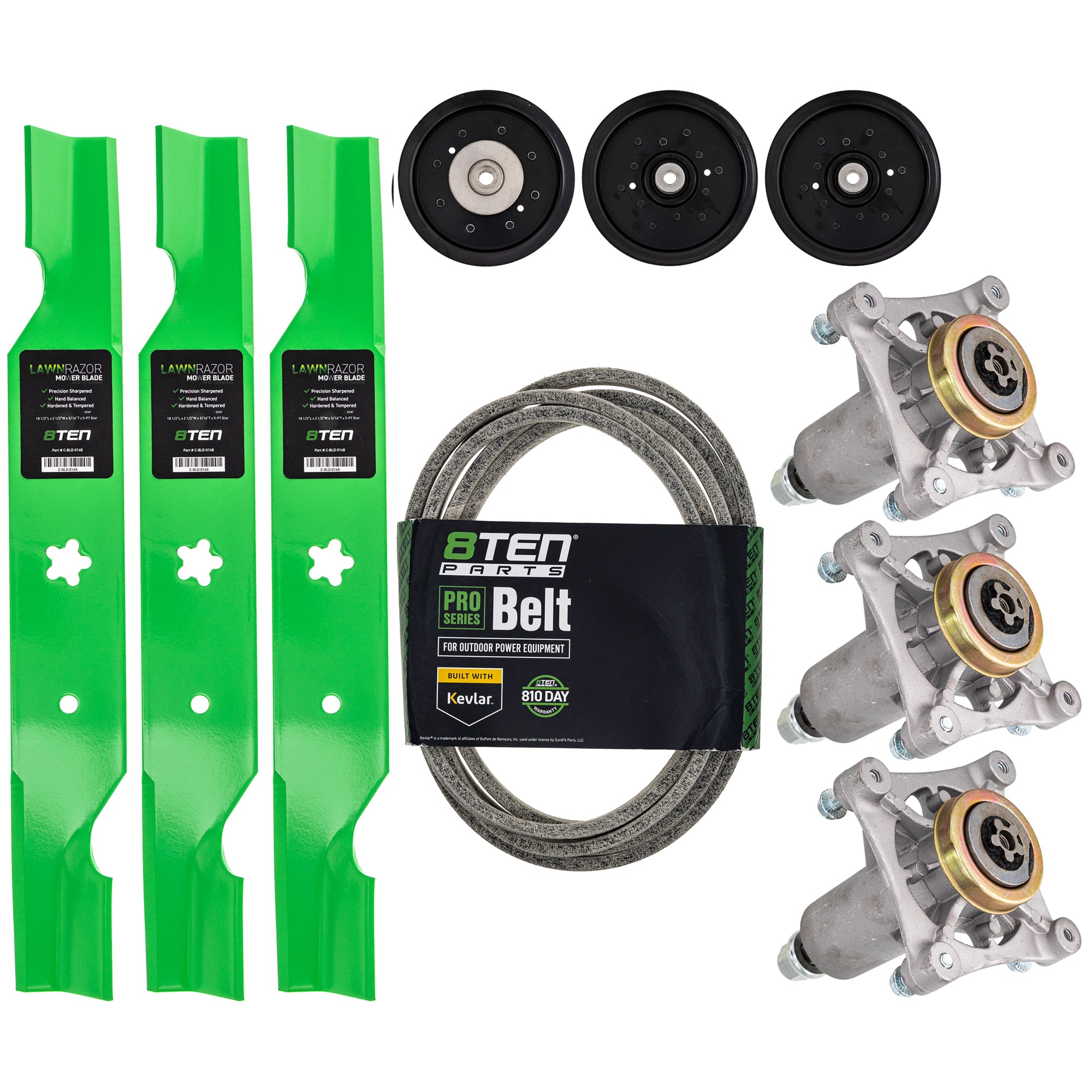 Mower Deck Rebuild Kit for zOTHER Stens Oregon Murray MTD Cub Cadet Troy-Bilt Husqvarna 8TEN MK1005522