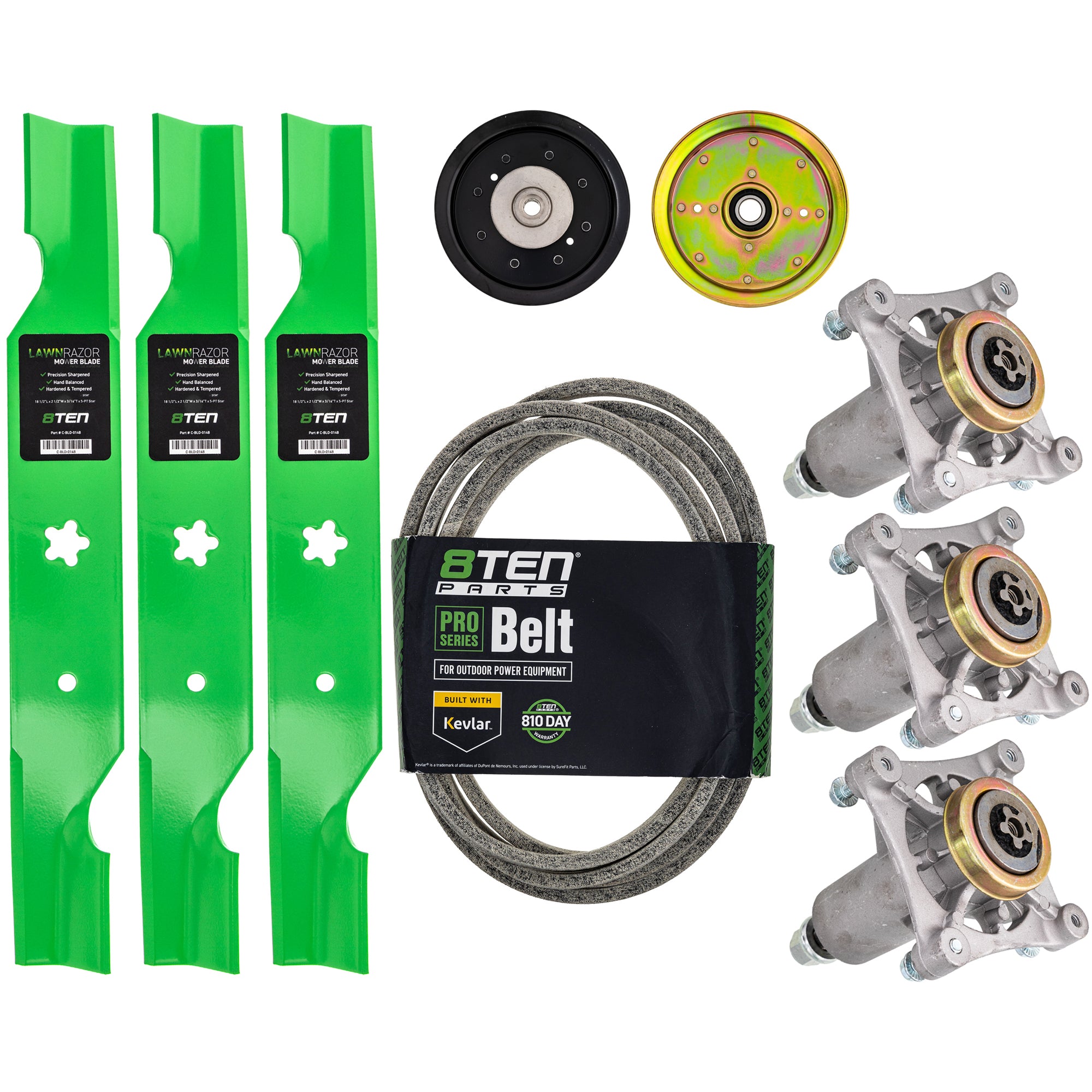 Mower Deck Rebuild Kit for zOTHER Stens Oregon MTD Cub Cadet Troy-Bilt Husqvarna Poulan 8TEN MK1005523