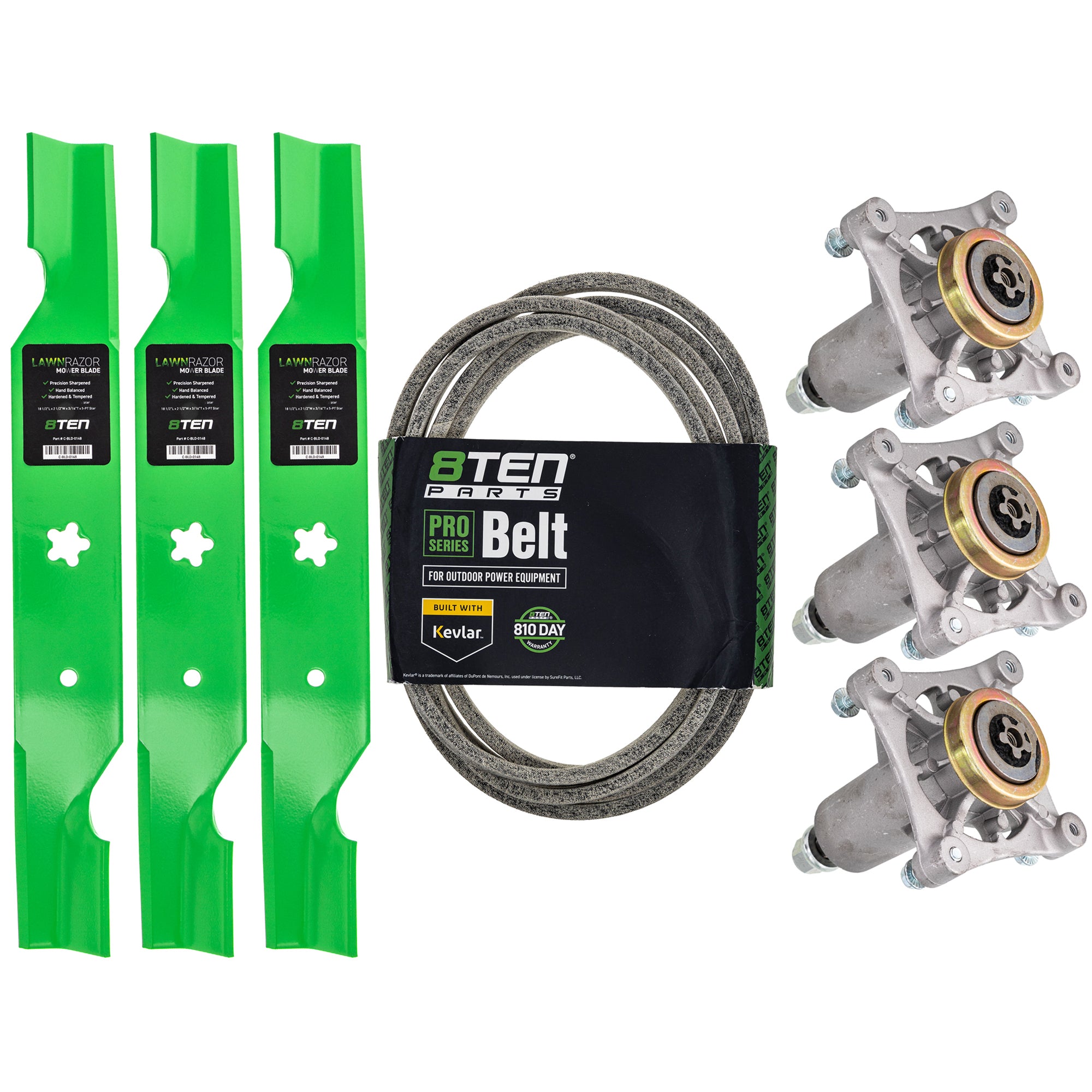 Mower Deck Rebuild Kit for zOTHER Stens Oregon MTD Cub Cadet Troy-Bilt Husqvarna Poulan 8TEN MK1005526