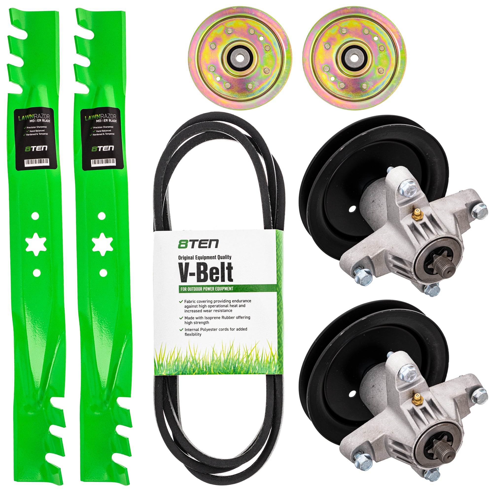 Mower Deck Rebuild Kit for zOTHER Toro Exmark Stens Oregon MTD Cub Cadet Troy-Bilt John 8TEN MK1005530