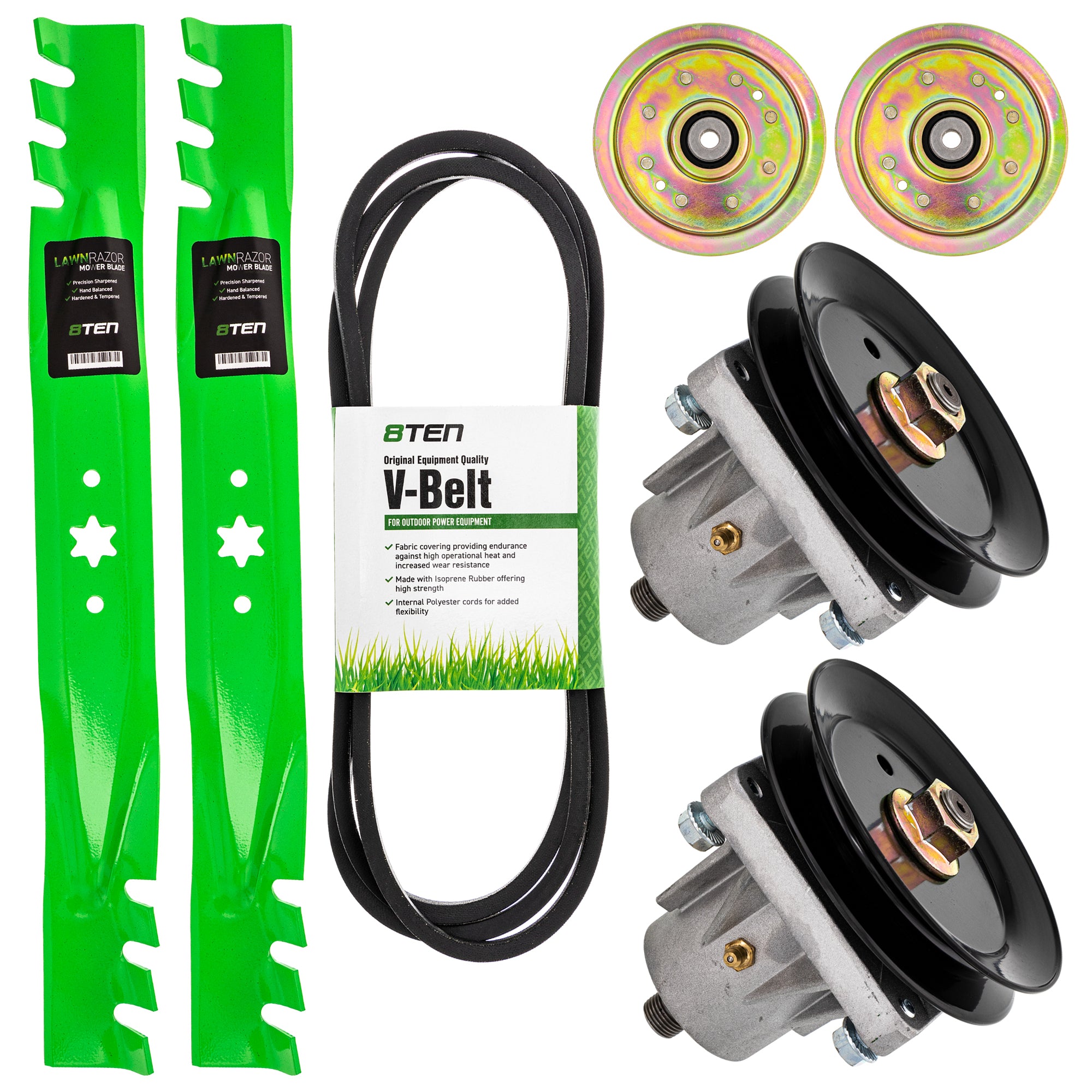Mower Deck Rebuild Kit for zOTHER Toro Exmark Stens Oregon MTD Cub Cadet Troy-Bilt John 8TEN MK1005540