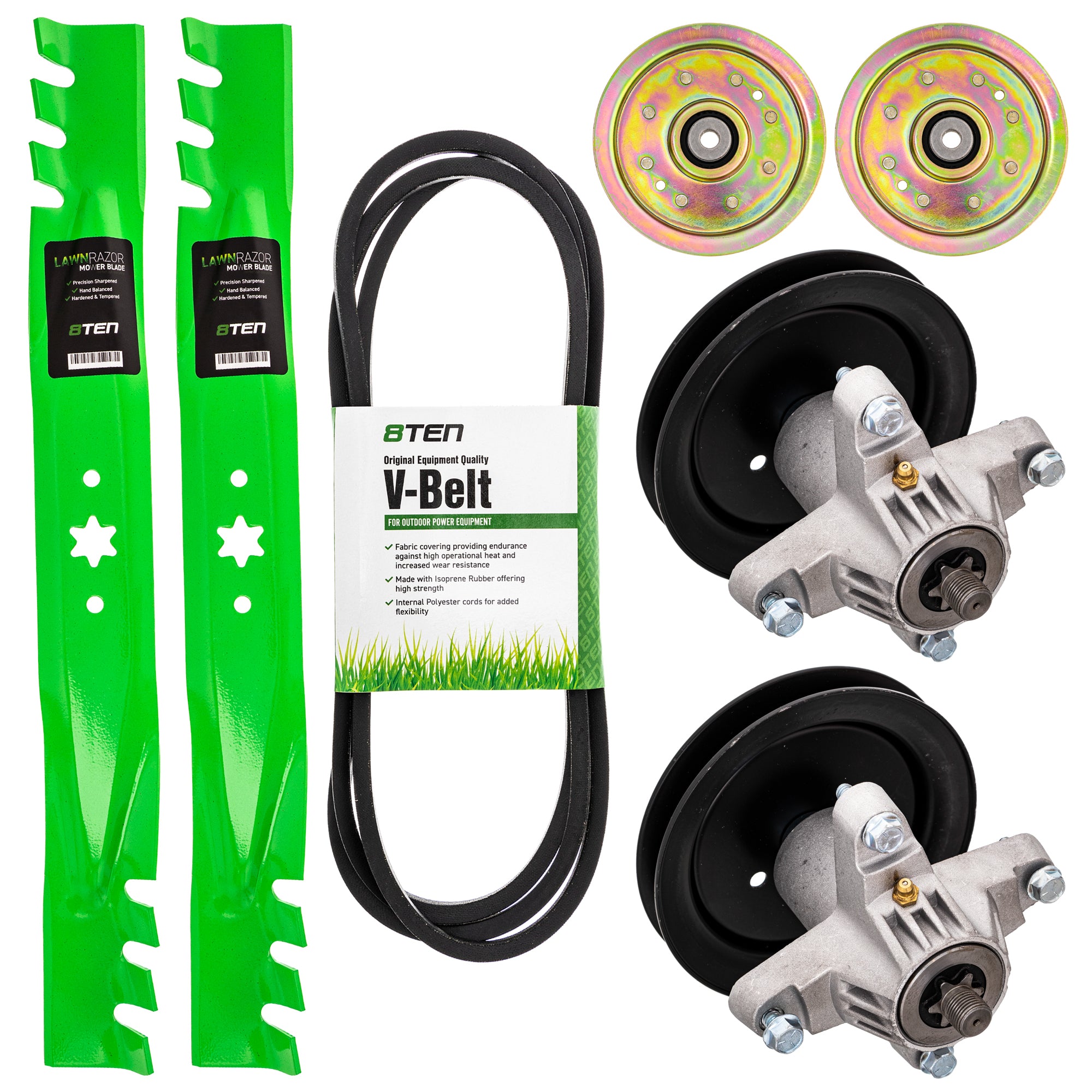 Mower Deck Rebuild Kit for zOTHER Toro Exmark Stens Oregon MTD Cub Cadet Troy-Bilt John 8TEN MK1005541