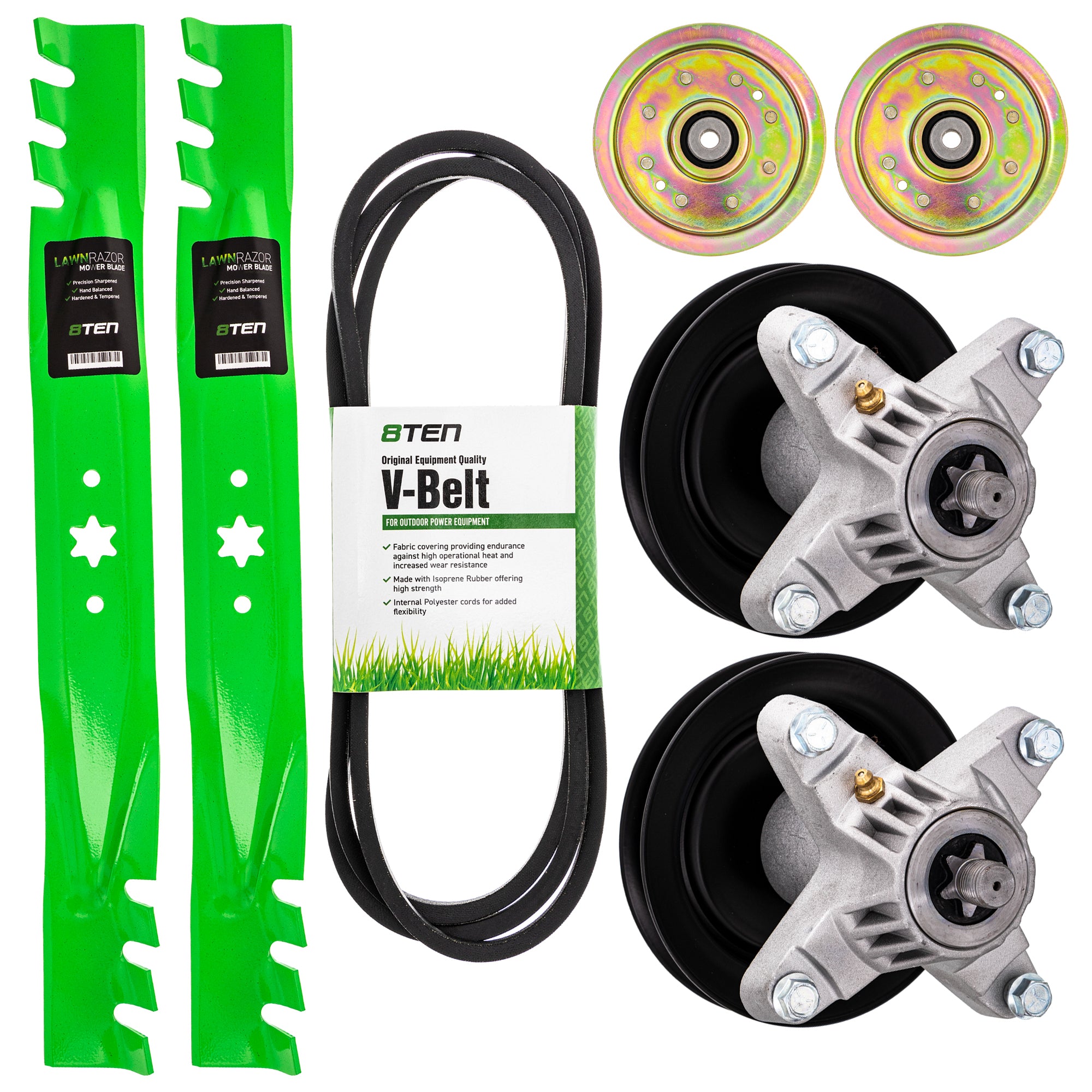 Mower Deck Rebuild Kit for zOTHER Toro Exmark Stens Oregon MTD Cub Cadet Troy-Bilt John 8TEN MK1005543