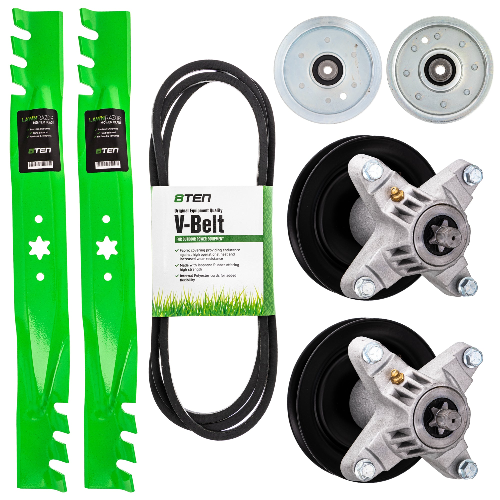 Mower Deck Rebuild Kit for zOTHER Toro Exmark Stens Oregon MTD Cub Cadet Troy-Bilt John 8TEN MK1005544