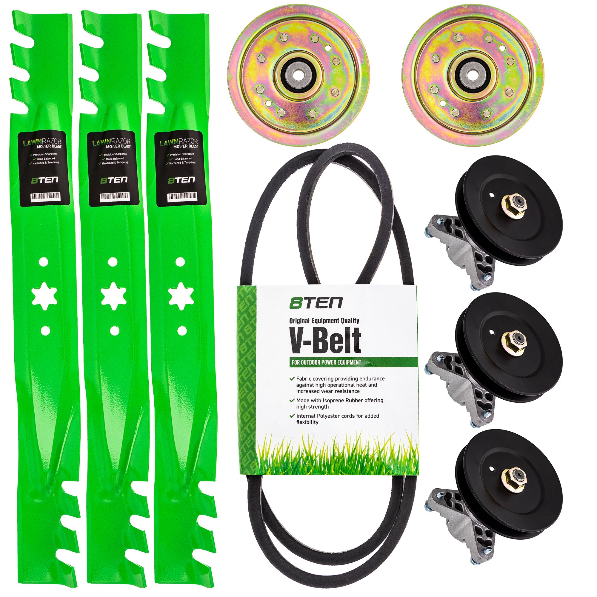 Mower Deck Rebuild Kit for zOTHER Toro Exmark Stens Oregon MTD Cub Cadet Troy-Bilt John 8TEN MK1005553