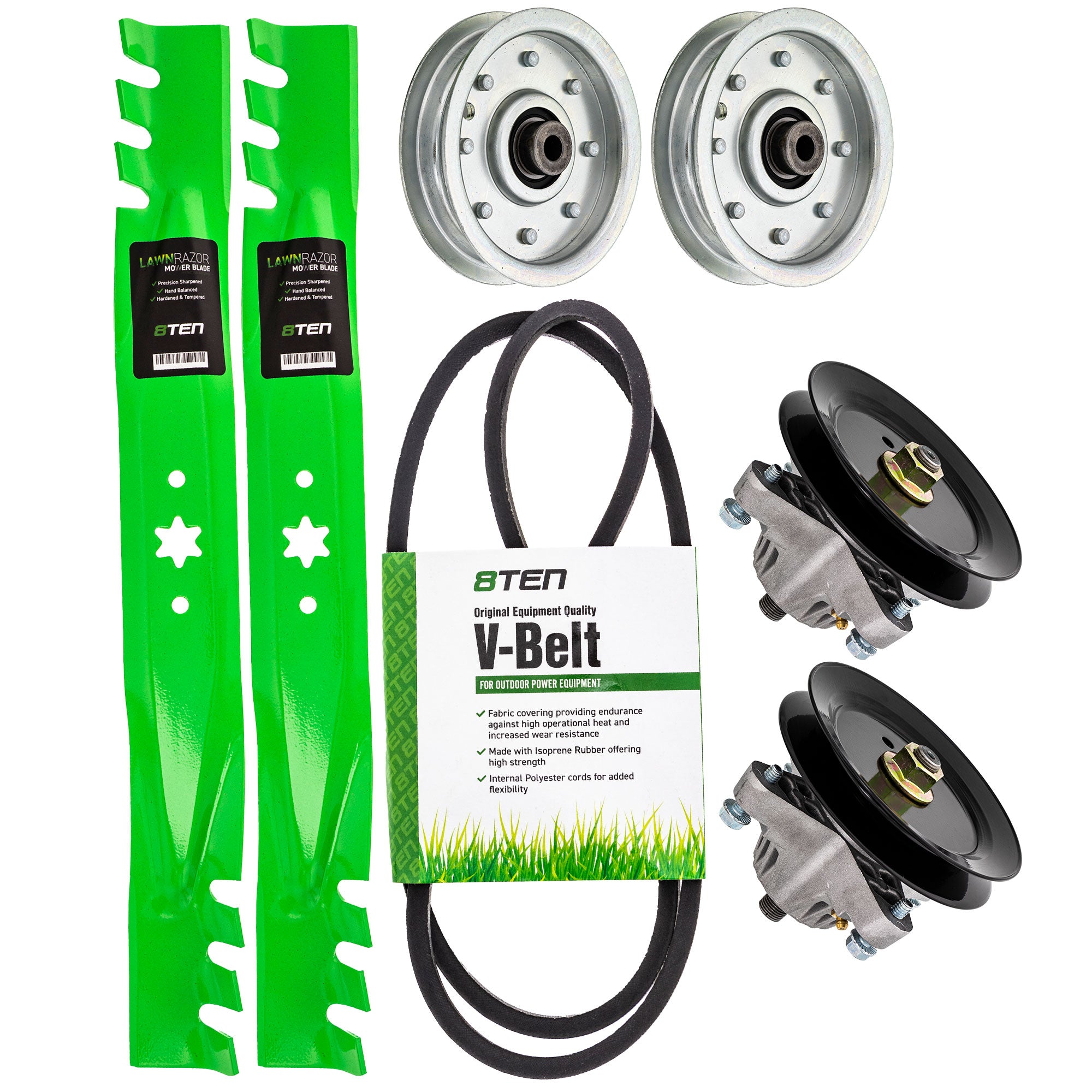 Mower Deck Rebuild Kit for zOTHER Toro Exmark Stens Oregon MTD Cub Cadet Troy-Bilt John 8TEN MK1005554