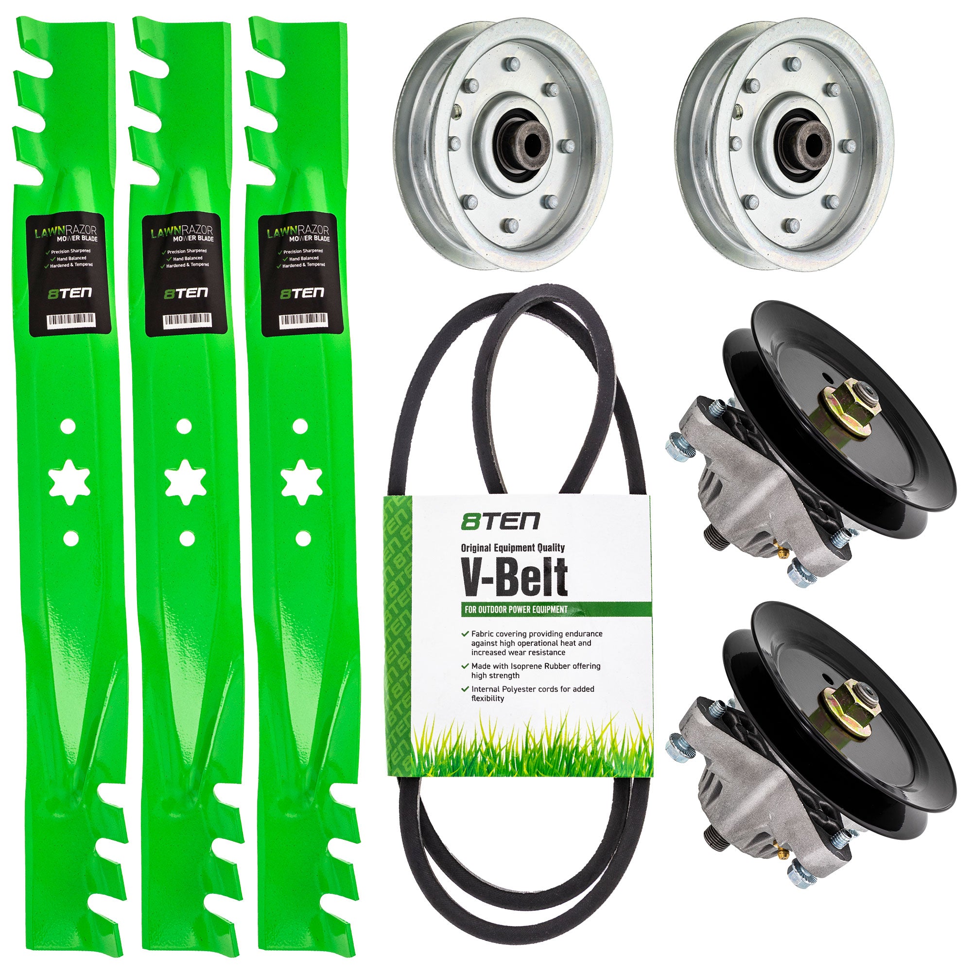 Mower Deck Rebuild Kit for zOTHER Toro Exmark Stens Oregon MTD Cub Cadet Troy-Bilt John 8TEN MK1005555