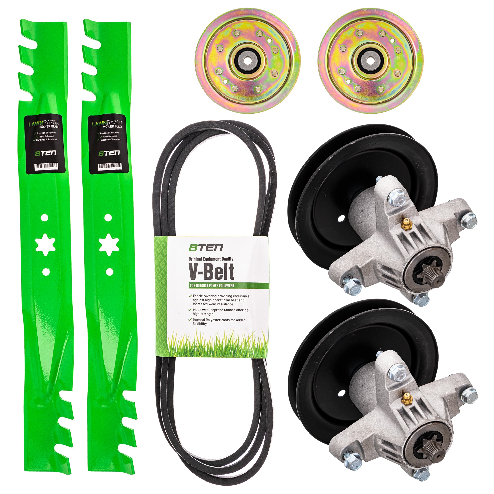 Mower Deck Rebuild Kit for zOTHER Toro Exmark Stens Oregon MTD Cub Cadet Troy-Bilt John 8TEN MK1005557