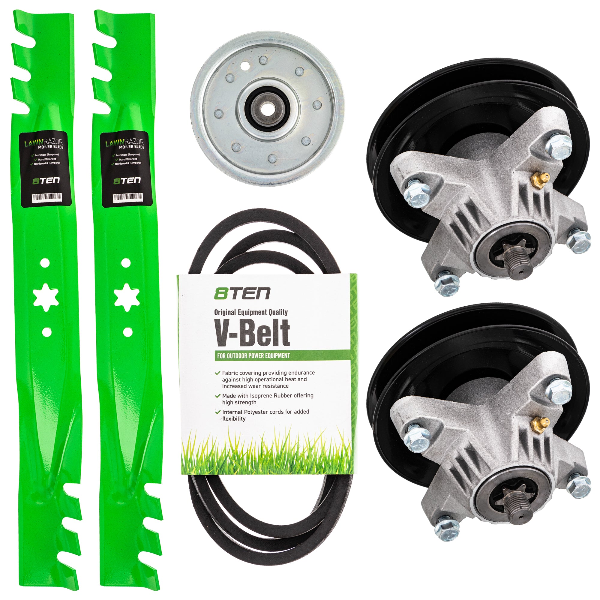 Mower Deck Rebuild Kit for zOTHER Toro Exmark Stens Oregon MTD Cub Cadet Troy-Bilt John 8TEN MK1005560