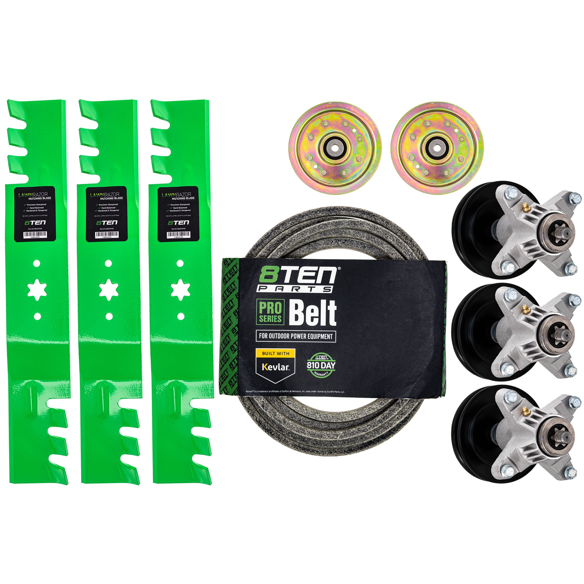 Mower Deck Rebuild Kit for Toro Exmark Stens Oregon MTD Cub Cadet Troy-Bilt Q81GK Q816K 8TEN MK1005600