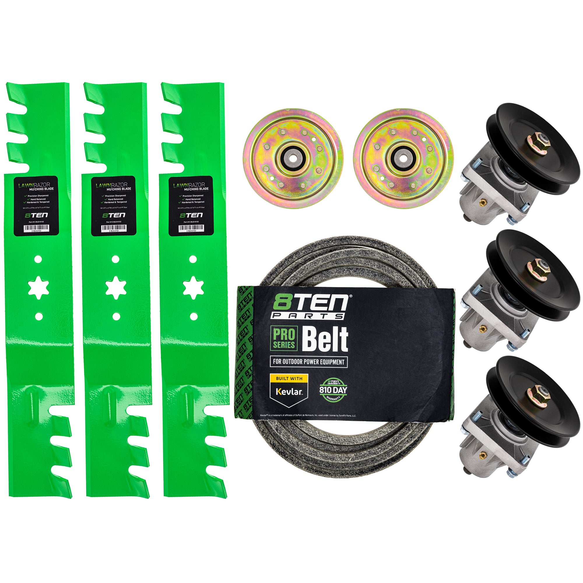 Mower Deck Rebuild Kit for zOTHER Toro Exmark Stens Oregon MTD Cub Cadet Troy-Bilt Q816K 8TEN MK1005601