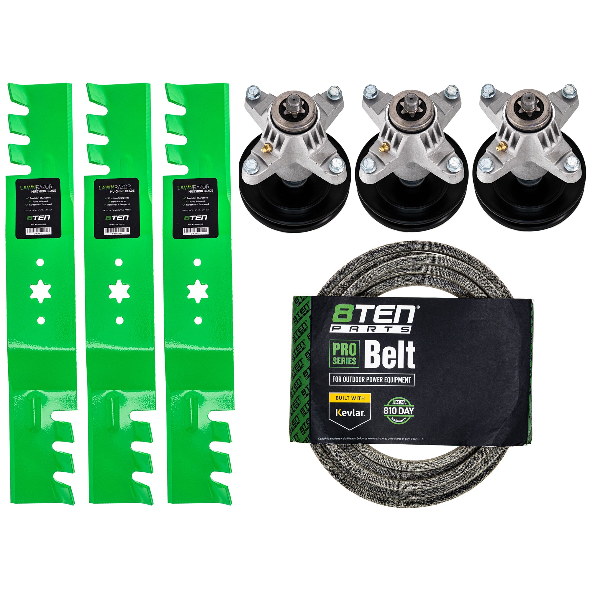 Mower Deck Rebuild Kit for Toro Exmark Stens Oregon MTD Cub Cadet Troy-Bilt Q81GK Q81GH 8TEN MK1005604