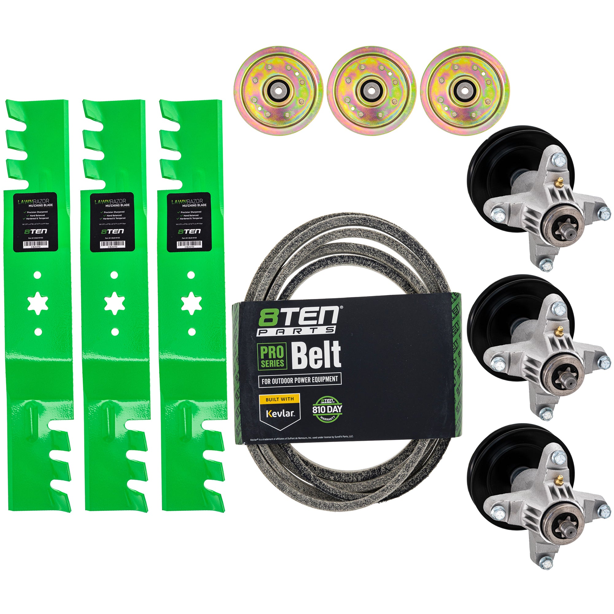 Mower Deck Rebuild Kit for Toro Exmark Stens Oregon MTD Cub Cadet Troy-Bilt ZTL8000 ZT-54 8TEN MK1005608