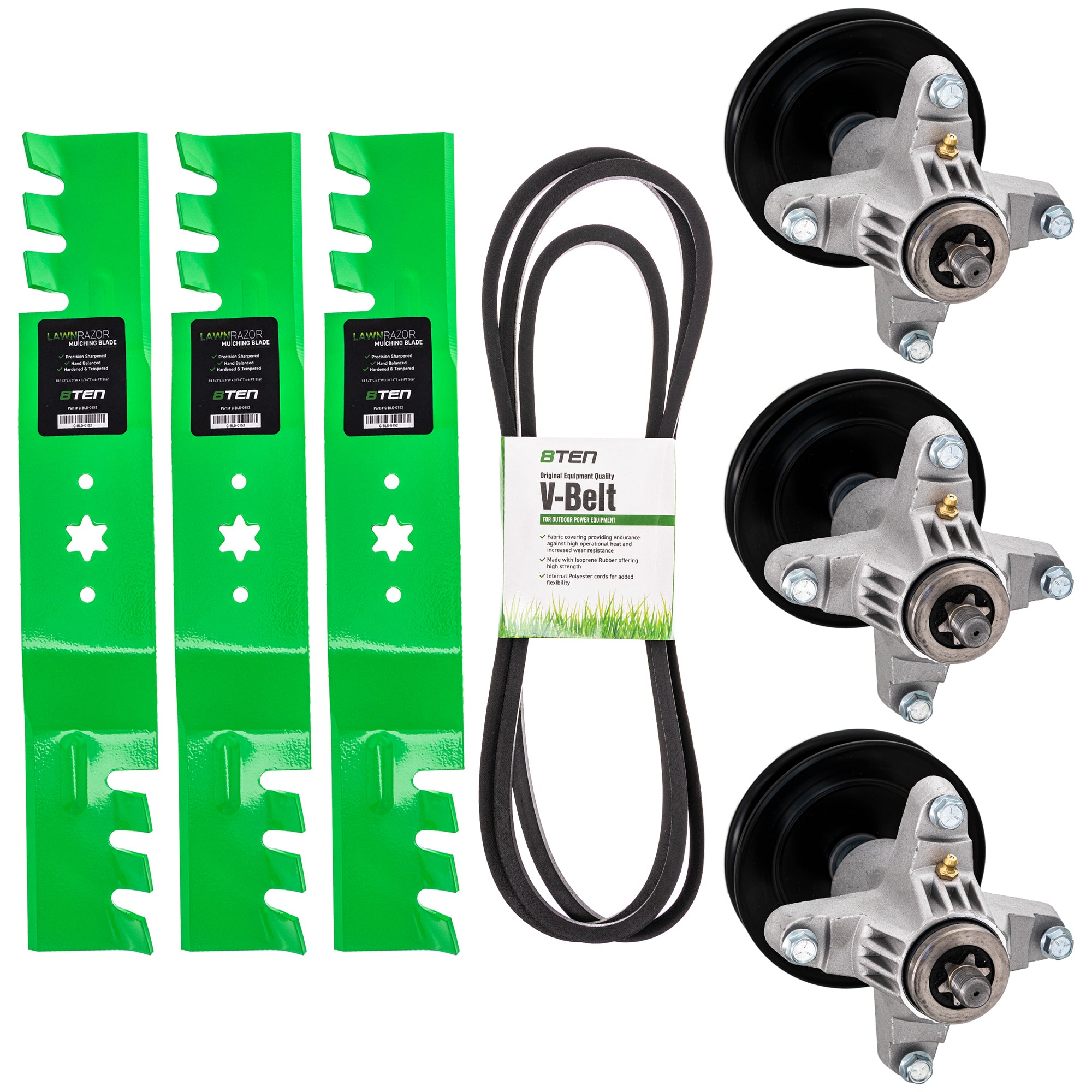 Mower Deck Rebuild Kit for Toro Exmark Stens Oregon MTD Cub Cadet Troy-Bilt ZTL8000 ZT-54 8TEN MK1005609