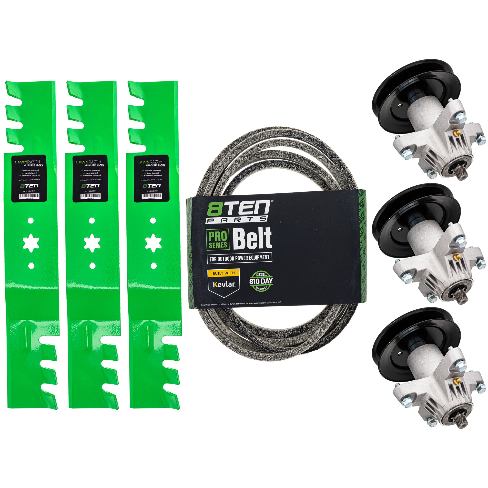 Mower Deck Rebuild Kit for Stens Oregon MTD Cub Cadet Troy-Bilt ZTL8000 ZT-L54 ZT-54 Z6600 8TEN MK1005610