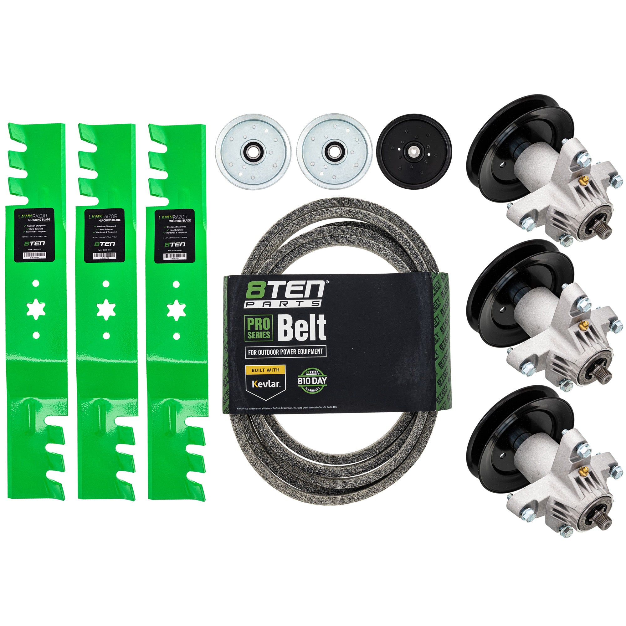 Deck Rebuild Kit for Stens Oregon MTD Cub Cadet Troy-Bilt ZT-L54 942-0677A 942-0677 8TEN MK1005612