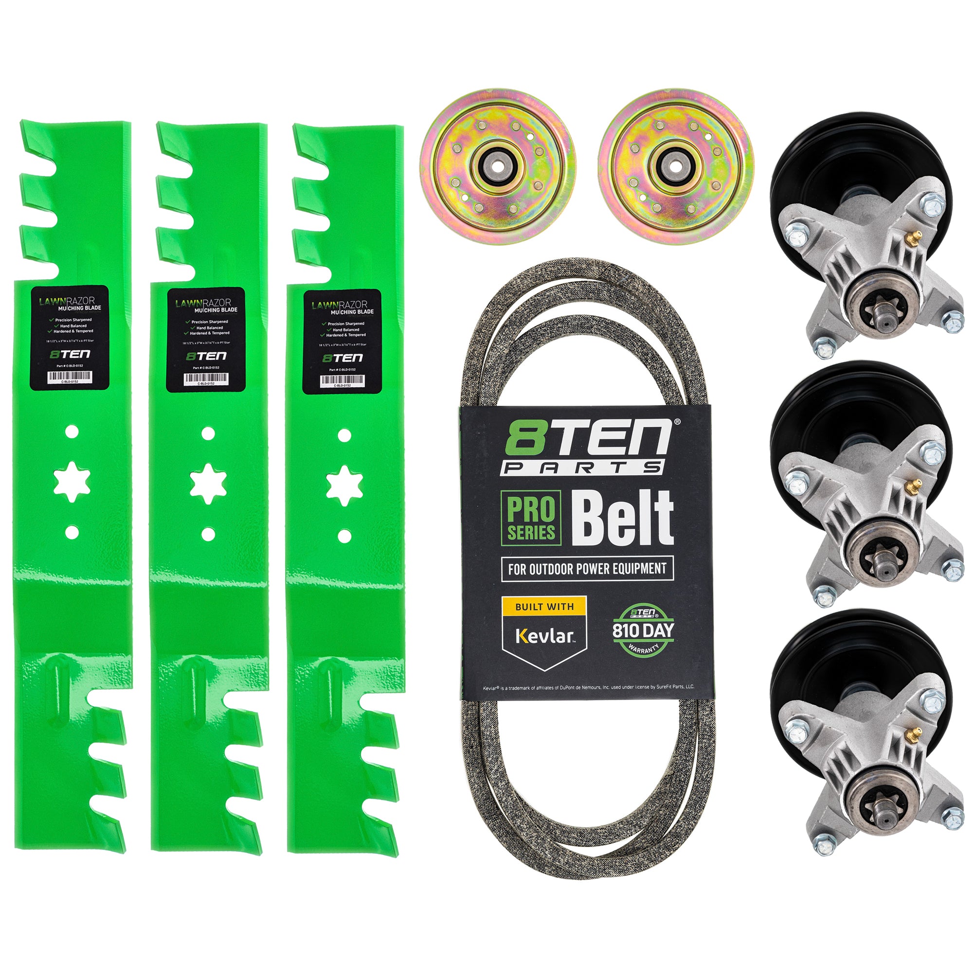 Mower Deck Rebuild Kit for Toro Exmark Stens Oregon MTD Cub Cadet Troy-Bilt Q816K Q816H 8TEN MK1005614