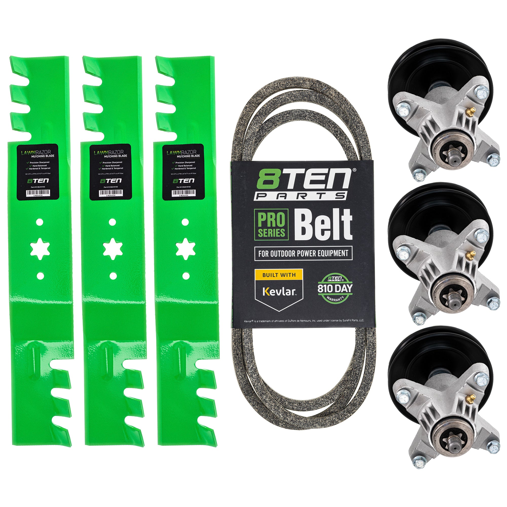 Mower Deck Rebuild Kit for Toro Exmark Stens Oregon MTD Cub Cadet Troy-Bilt Q816K Q816H 8TEN MK1005615