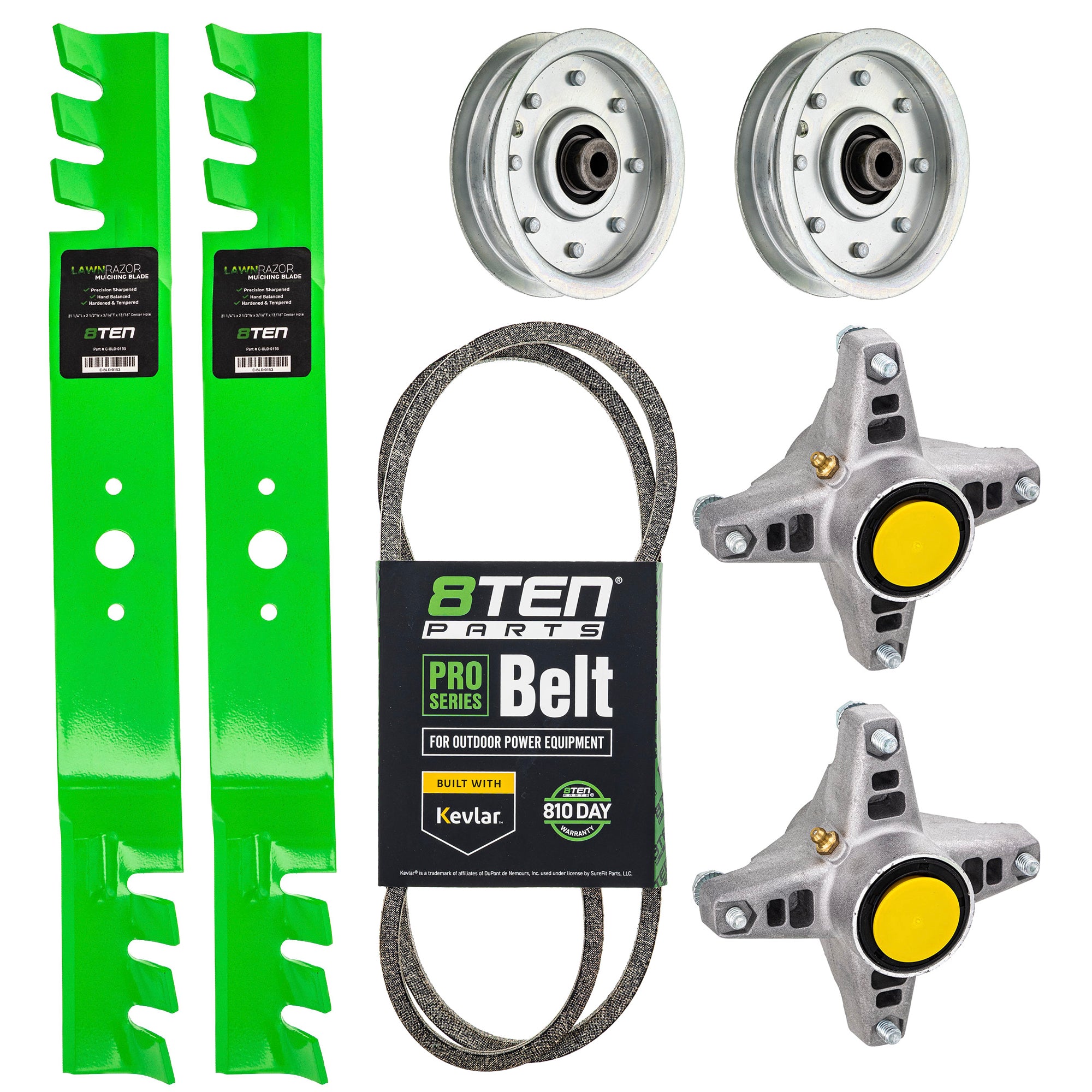 Mower Deck Rebuild Kit for Stens Oregon MTD Cub Cadet Troy-Bilt Cadet 756-0627 756-0365 8TEN MK1005618