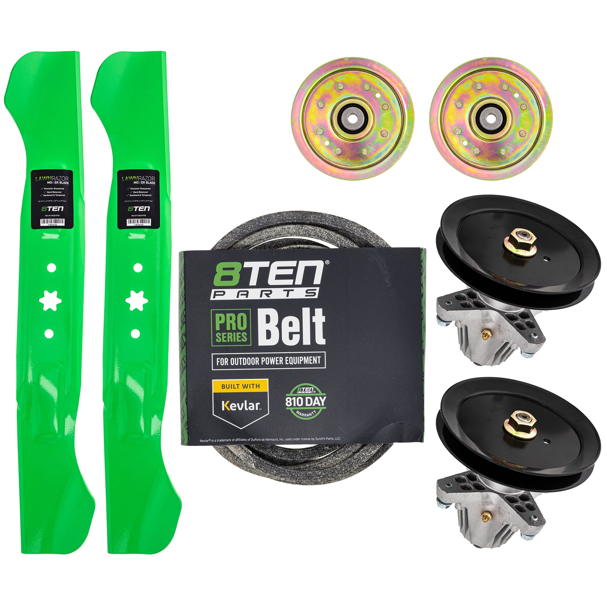 Mower Deck Rebuild Kit for Stens Oregon MTD Cub Cadet Troy-Bilt YT946 YT4622SE 8TEN MK1005621