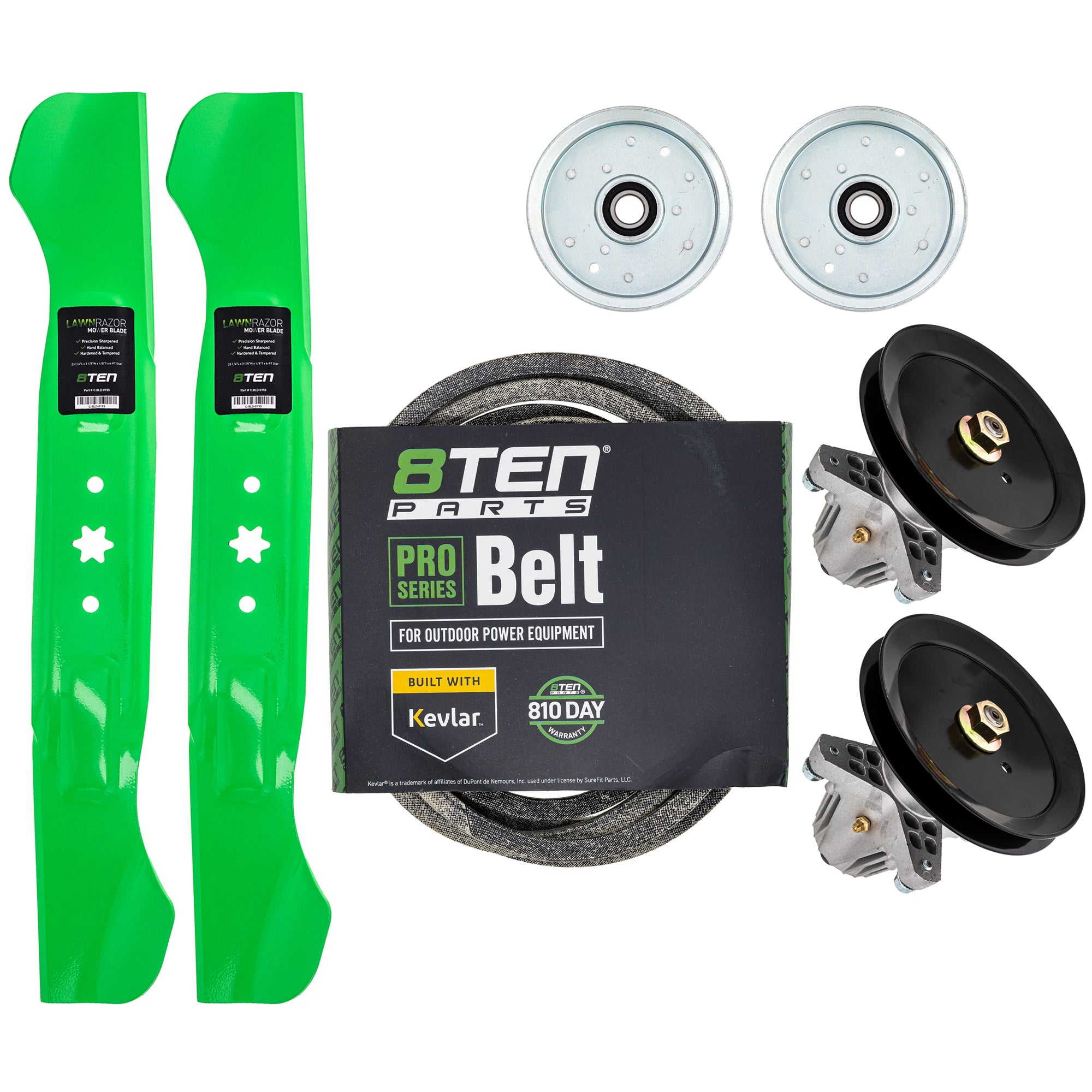 Mower Deck Rebuild Kit for Stens Oregon MTD Cub Cadet Troy-Bilt TB2246 LT-46 Gold Cadet 8TEN MK1005626