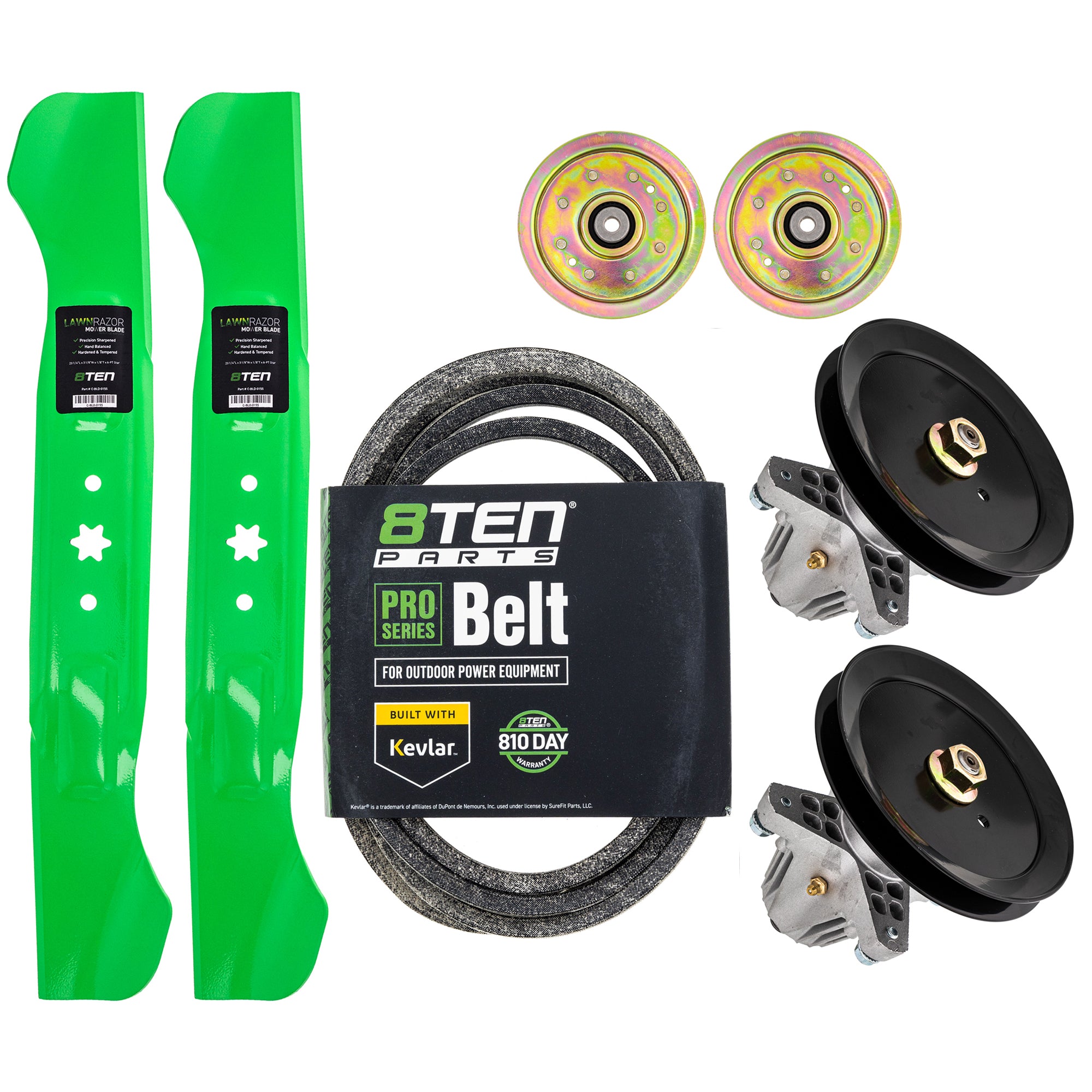 Mower Deck Rebuild Kit for Stens Oregon MTD Cub Cadet Troy-Bilt Cadet 756-04129 753-08171 8TEN MK1005630