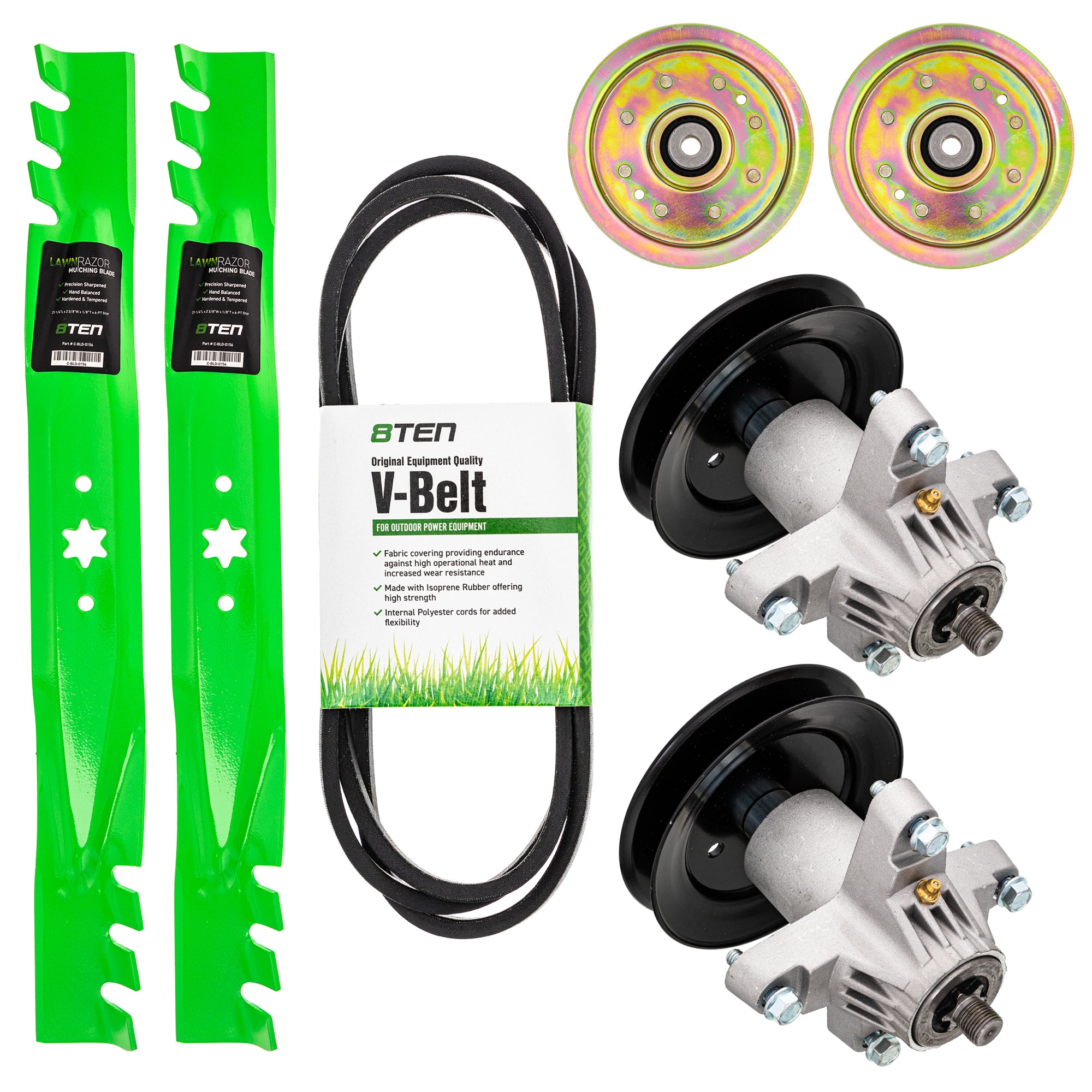 Mower Deck Rebuild Kit for Stens Oregon MTD Cub Cadet Troy-Bilt John Deere Husqvarna 8TEN MK1005638