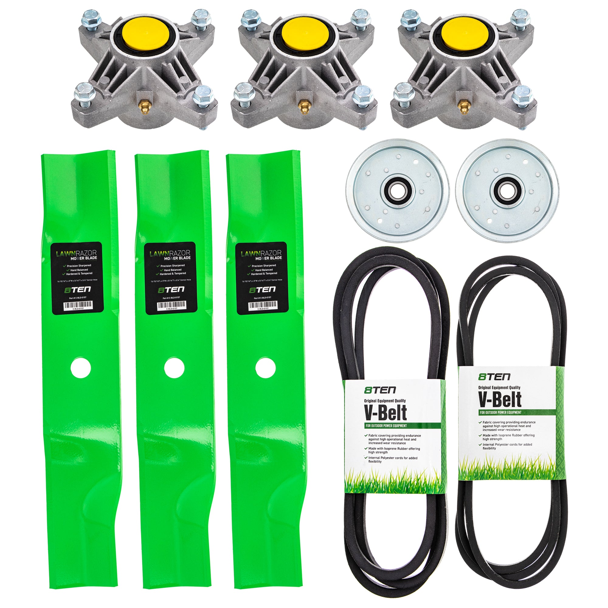 Mower Deck Rebuild Kit for zOTHER Toro Exmark Stens Oregon MTD Cub Cadet Troy-Bilt Cadet 8TEN MK1005648