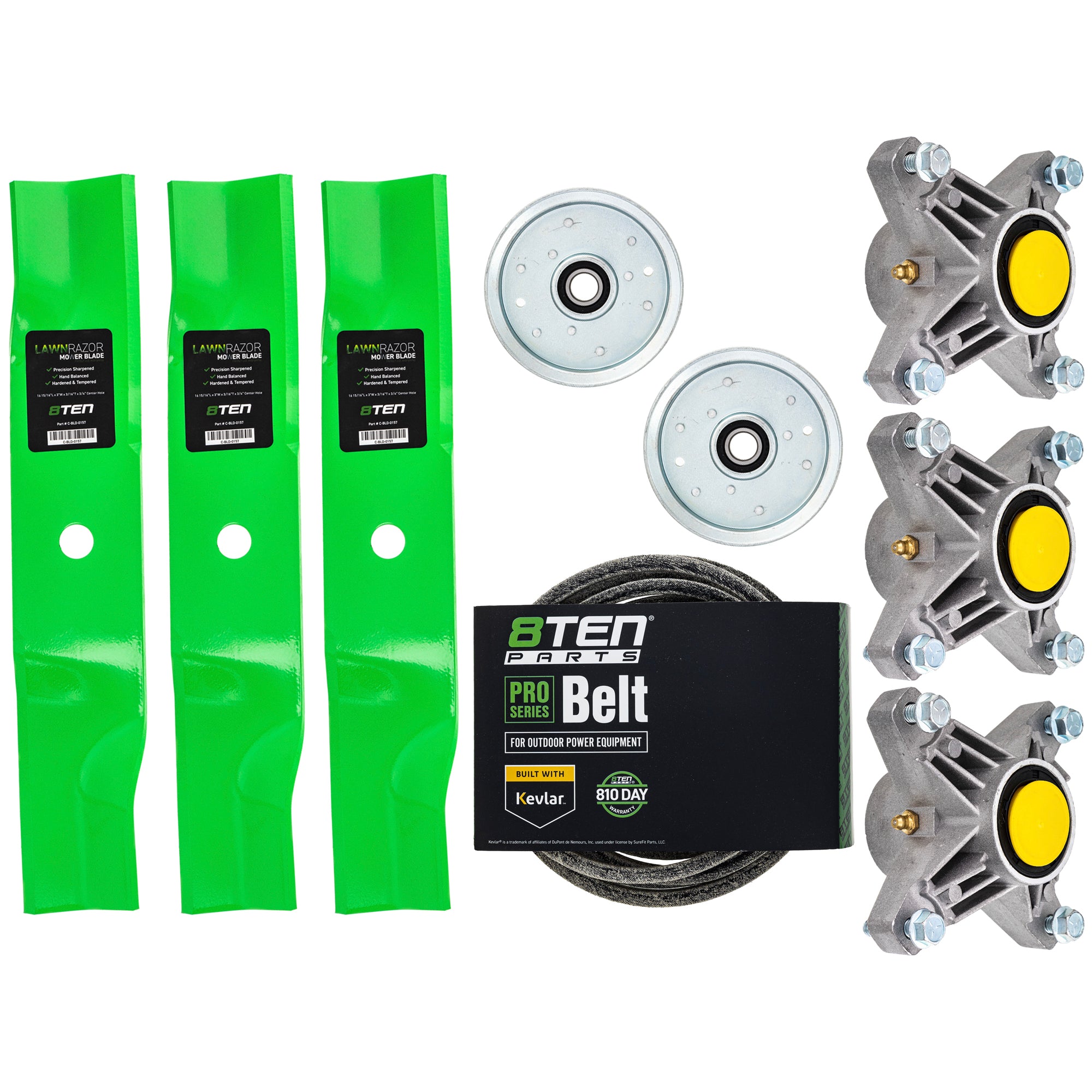 Mower Deck Rebuild Kit for Stens Oregon MTD Cub Cadet Troy-Bilt Cadet 618-04426 618-3129C 8TEN MK1005651