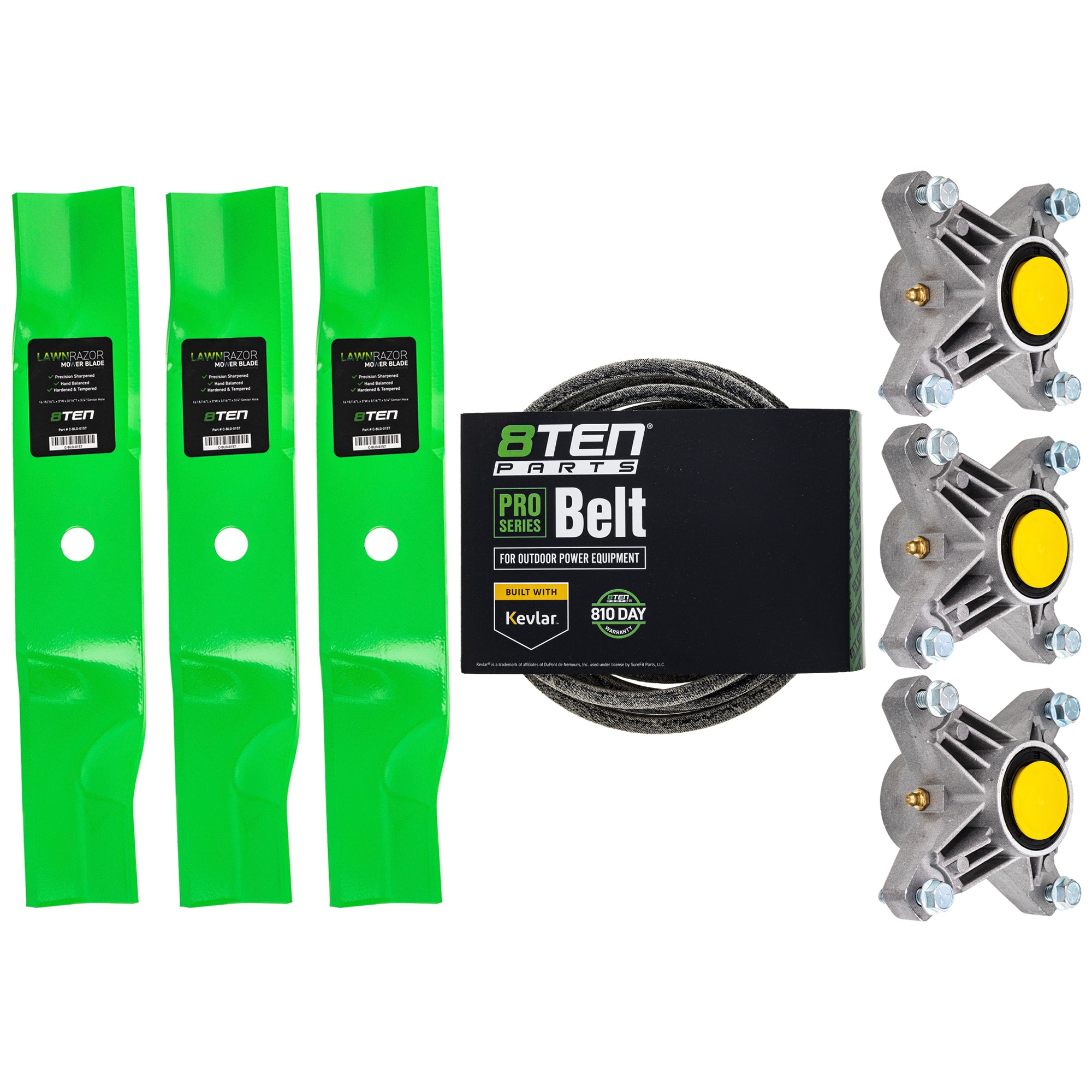 Mower Deck Rebuild Kit for Stens Oregon MTD Cub Cadet Troy-Bilt Cadet 618-04426 618-3129C 8TEN MK1005652