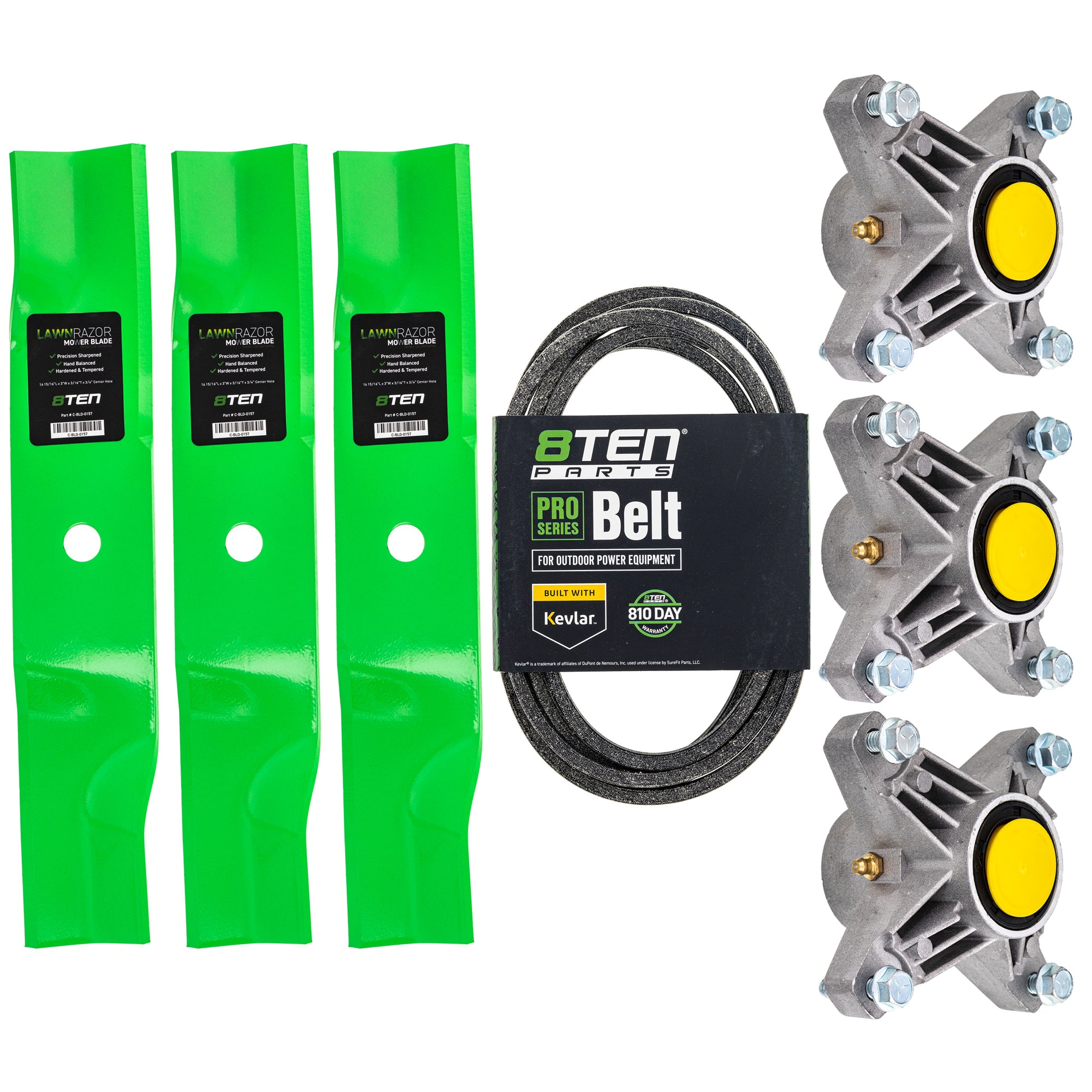 Mower Deck Rebuild Kit for Stens Oregon MTD Cub Cadet Troy-Bilt Cadet 754-04044 754-04044A 8TEN MK1005657